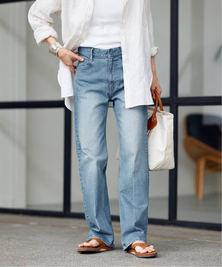 ナローストレートデニムパンツ（デニムパンツ・ジーンズ）｜FRAMeWORK  