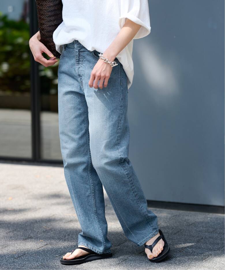 ナローストレートデニムパンツ（デニムパンツ・ジーンズ 