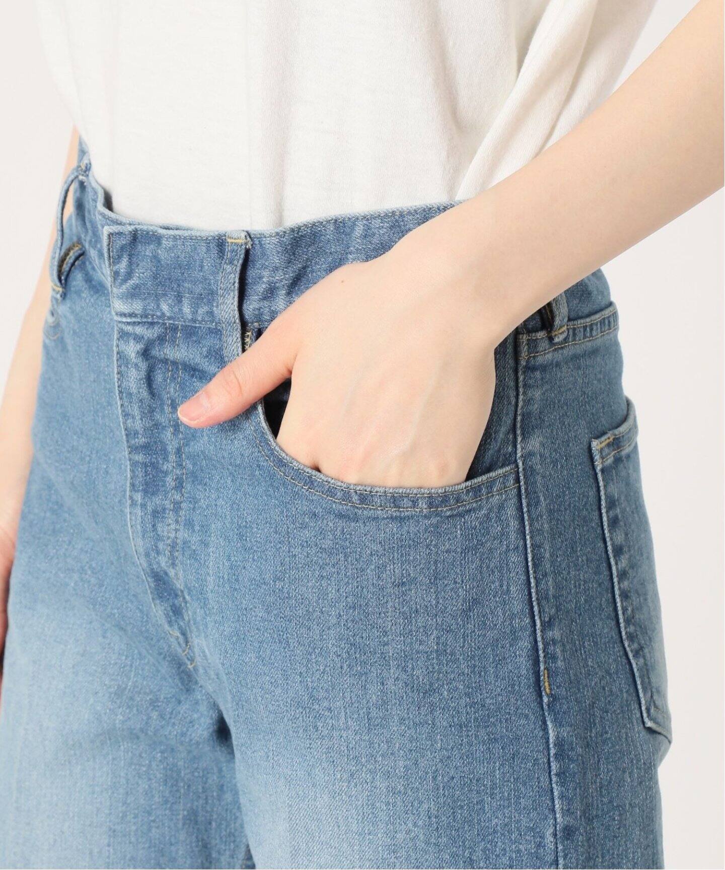 フレームワーク 23SS ナロー ストレート デニムパンツ サックスブルー 40 FRAMeWORK（フレームワーク）の「≪追加≫ナローストレート