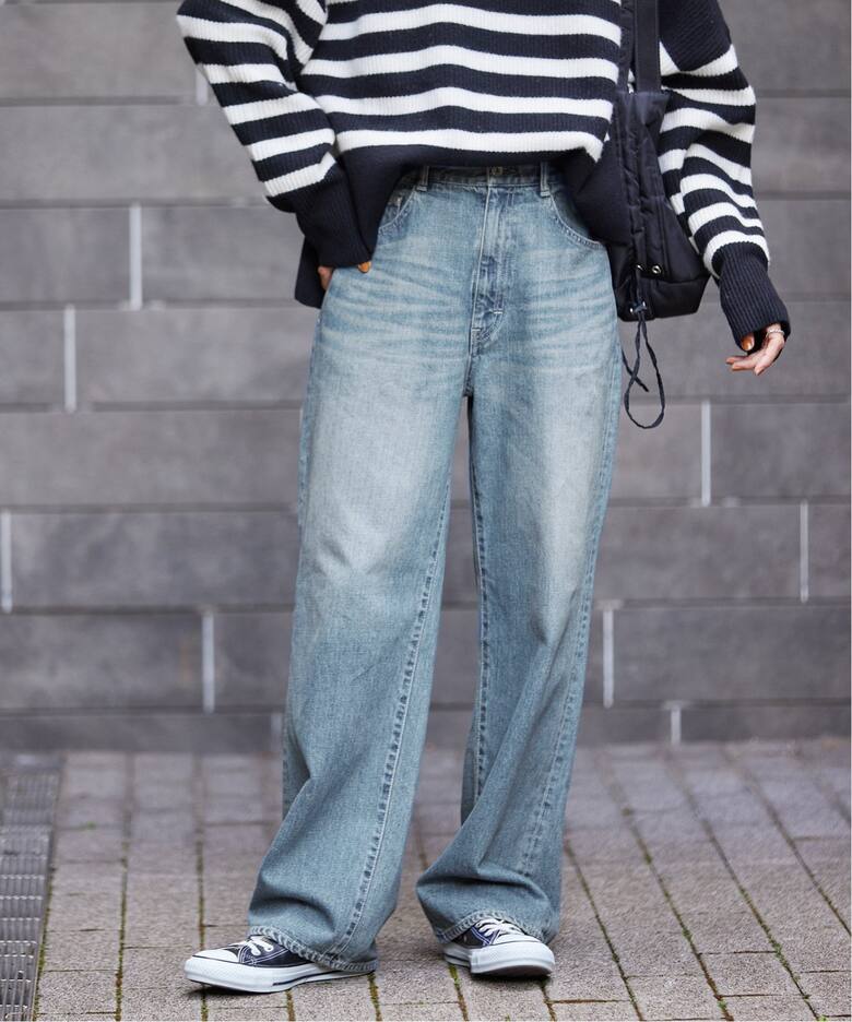denim ストレートレッグ パンツ（デニムパンツ・ジーンズ）｜FRAMeWORK 