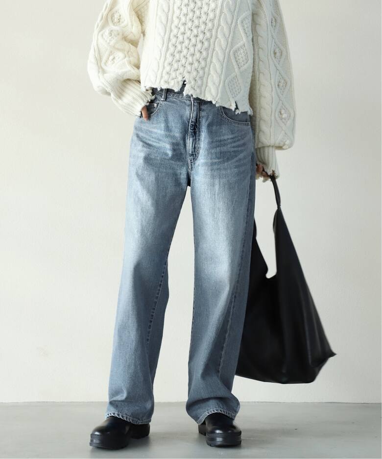 denim ストレートレッグ パンツ（デニムパンツ・ジーンズ）｜FRAMeWORK 