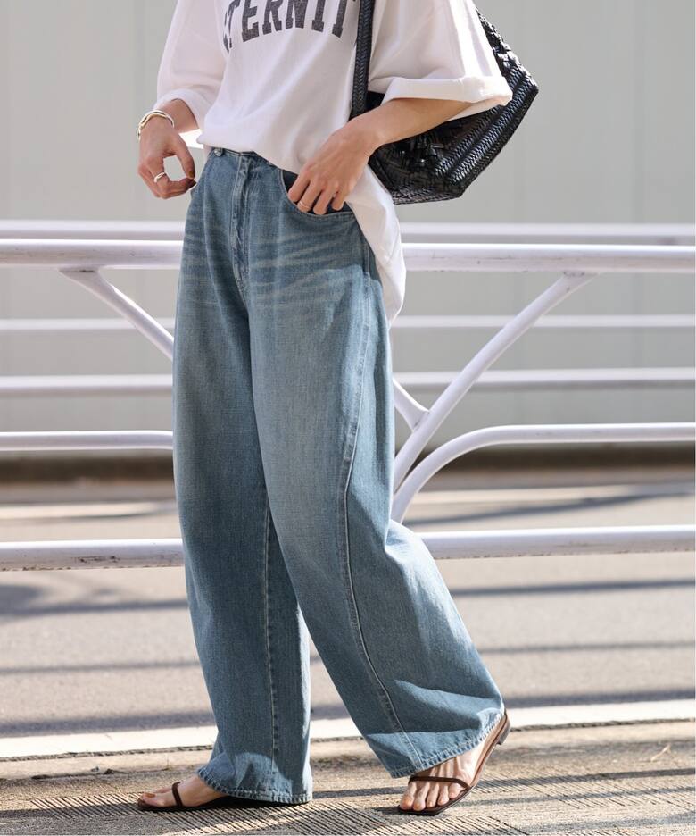 denim カーブパンツ（デニムパンツ・ジーンズ）｜FRAMeWORK（フレーム  