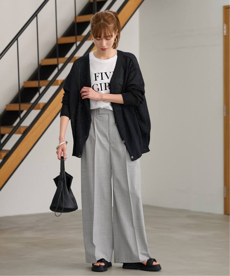 ≪追加≫ウォッシャブルTWタックワイドパンツ2（スラックス  