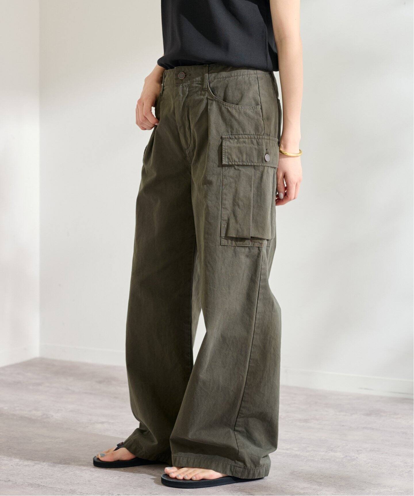 コットンウェザーカーゴパンツ（カーゴパンツ）｜FRAMeWORK（フレーム  