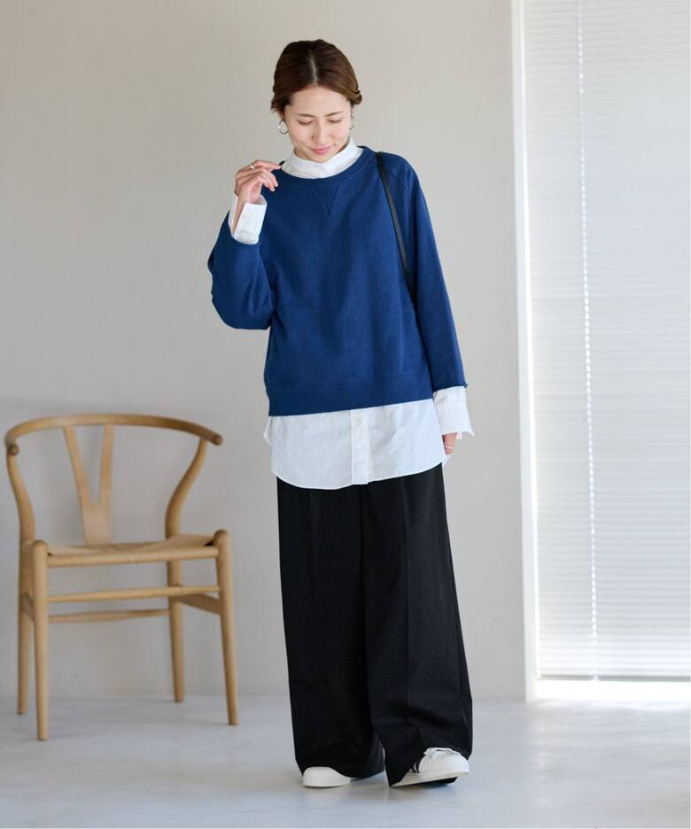 ウォッシャブルトロタックワイドパンツ（スラックス）｜FRAMeWORK  