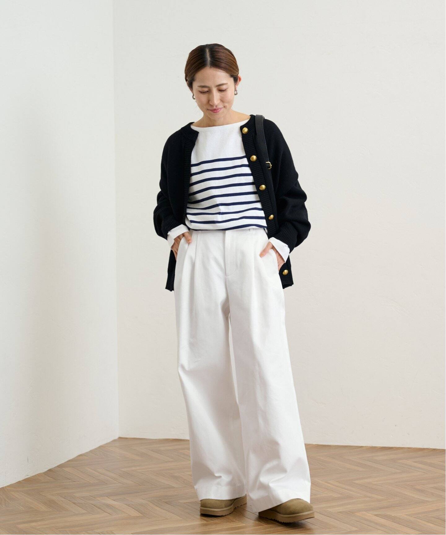 CHINOワイドパンツ（チノパンツ）｜FRAMeWORK（フレームワーク）の通販  