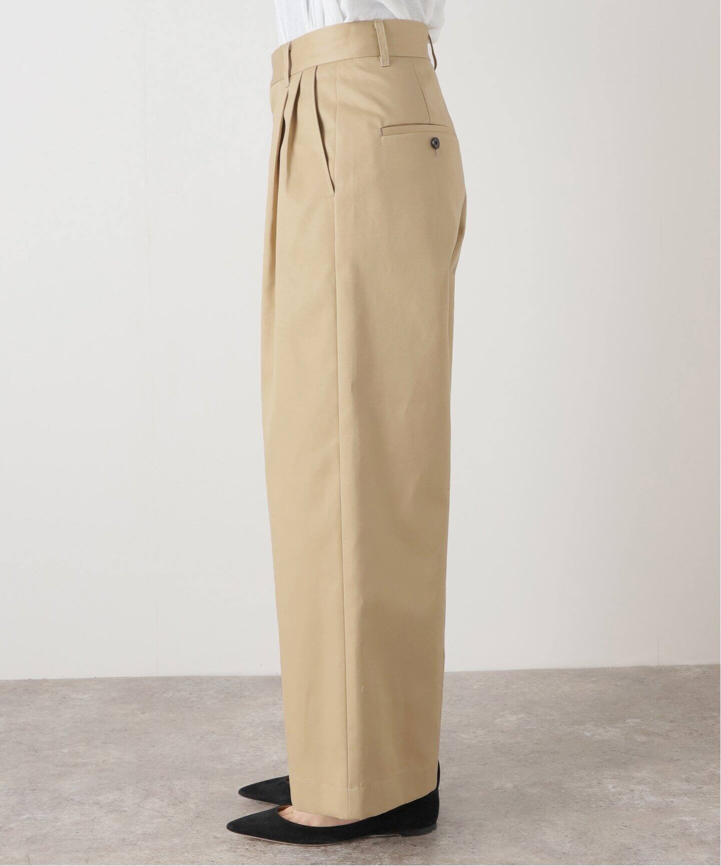 CHINOワイドパンツ（チノパンツ）｜FRAMeWORK（フレームワーク）の通販  