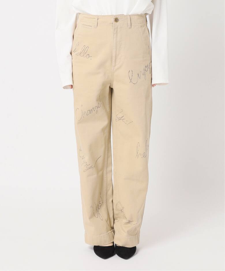 DRAWING CHINO PANTS（チノパンツ）｜FRAMeWORK（フレームワーク）の 
