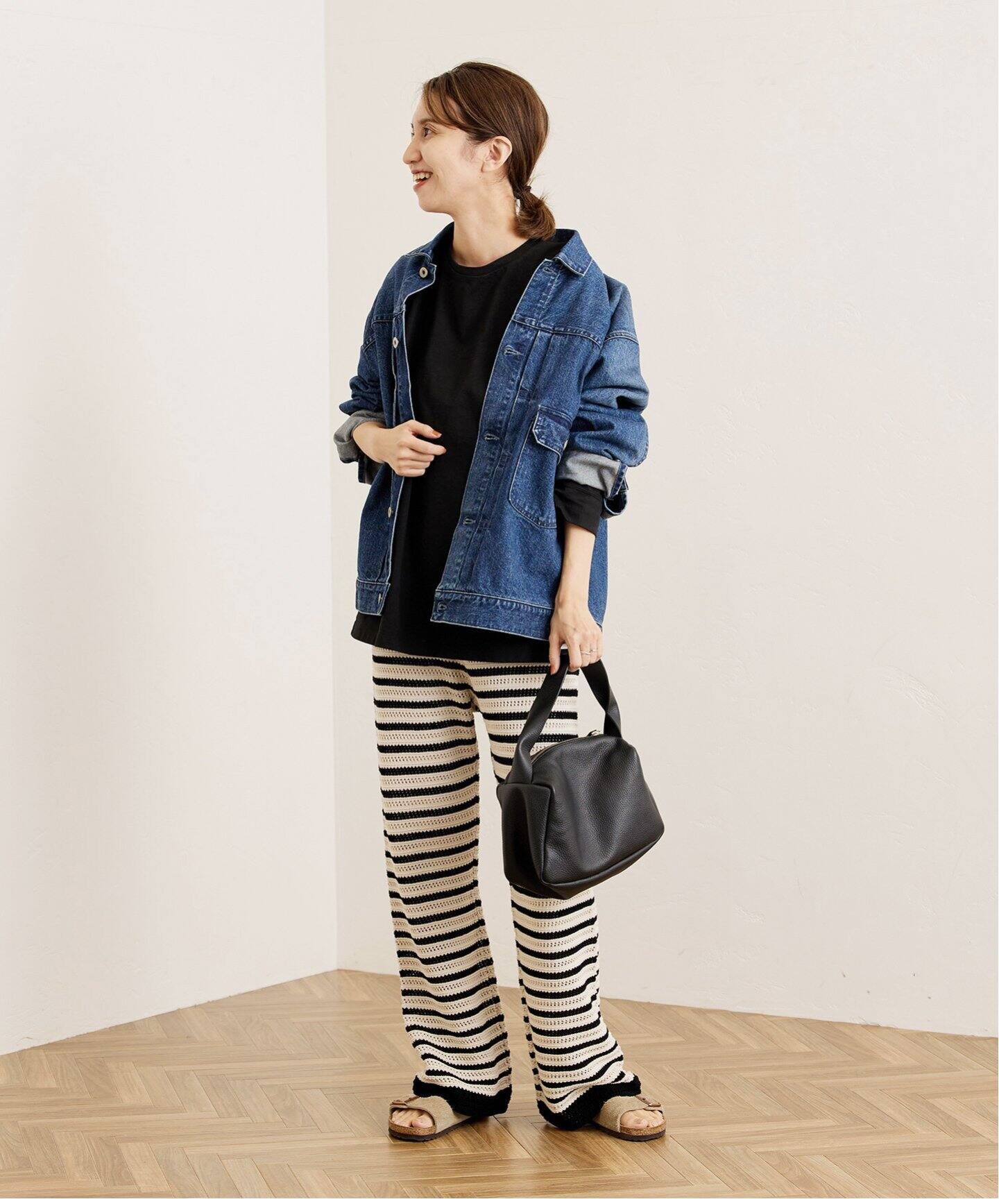 クロシェ風ニットパンツ（その他パンツ）｜FRAMeWORK（フレームワーク  