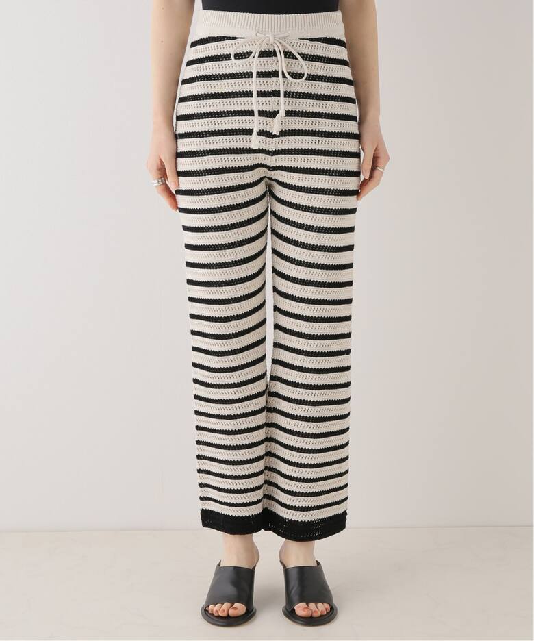 クロシェ風ニットパンツ（その他パンツ）｜FRAMeWORK（フレームワーク  