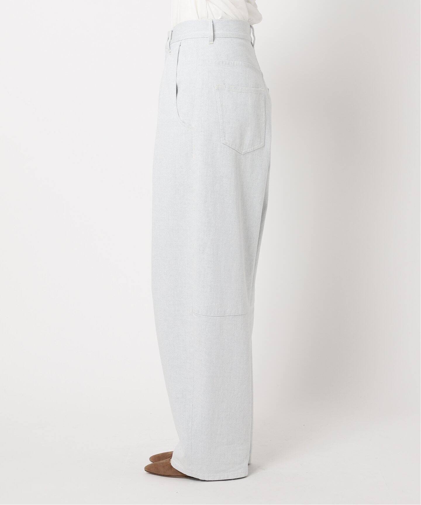 22000 23AW FRAMeWORK BleachDENIM タックパンツ