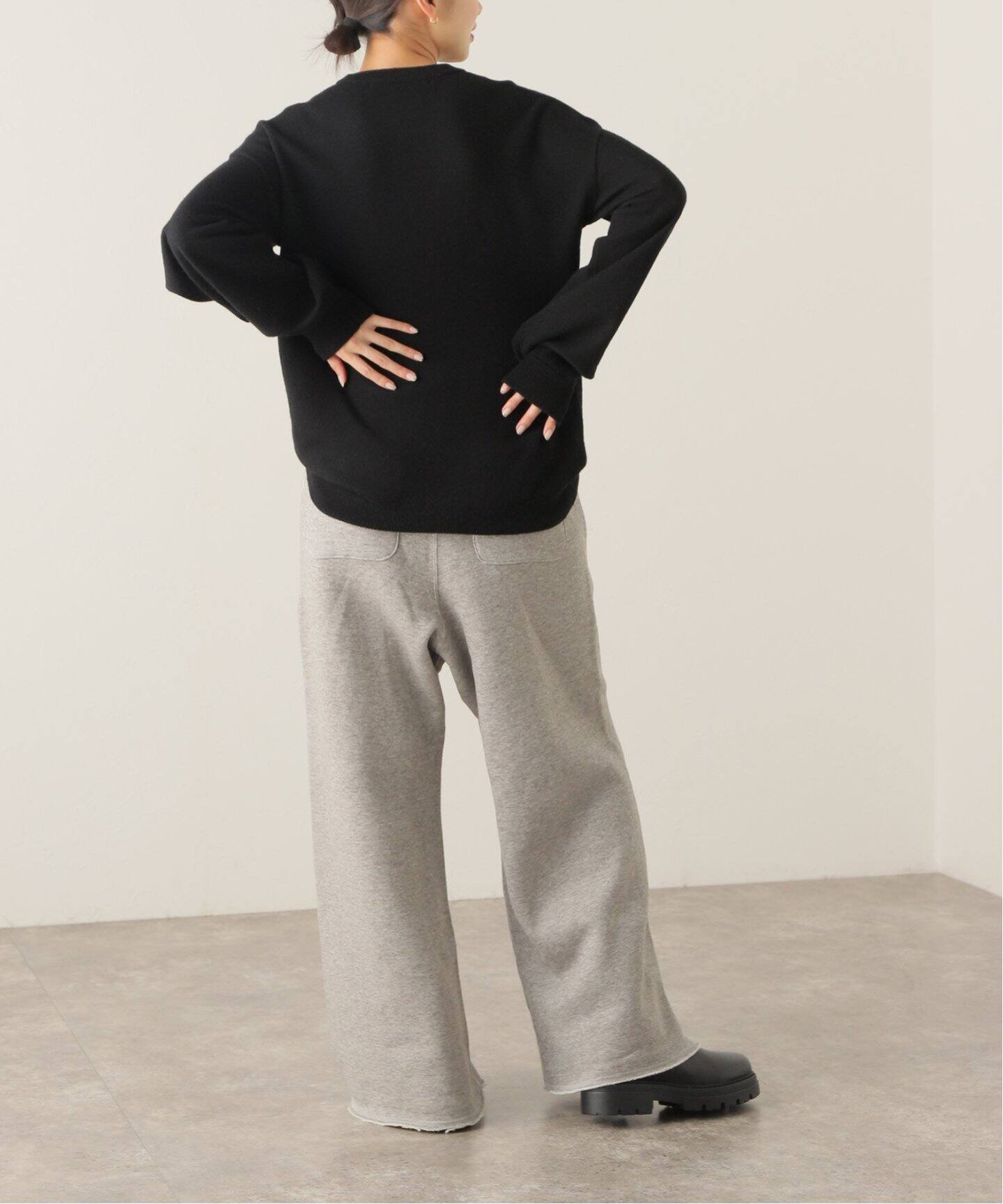 SEEALL / シーオール】TAK TERRY SWEAT BUGGY PANTS（スラックス 
