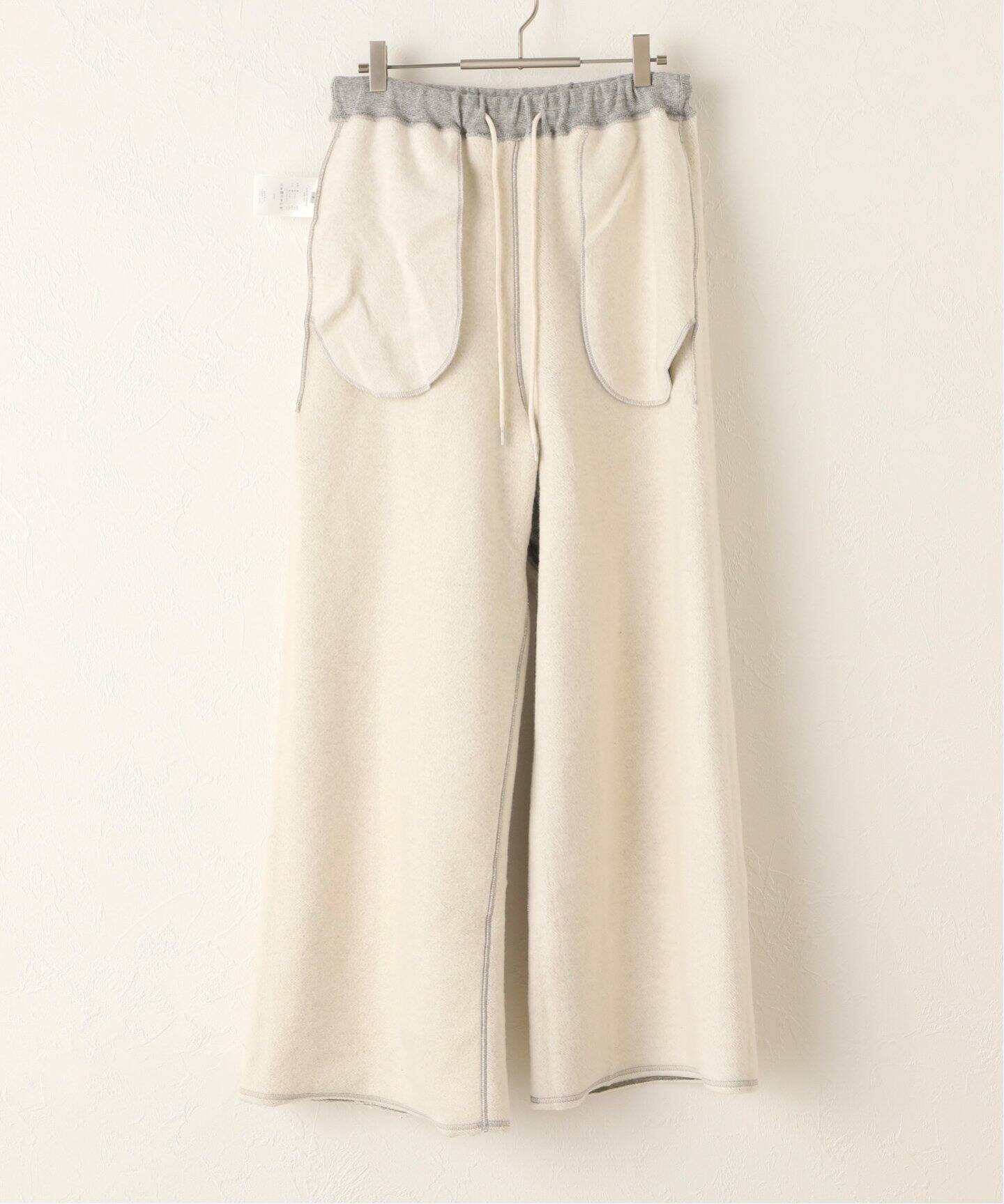 SEEALL / シーオール】TAK TERRY SWEAT BUGGY PANTS（スラックス 