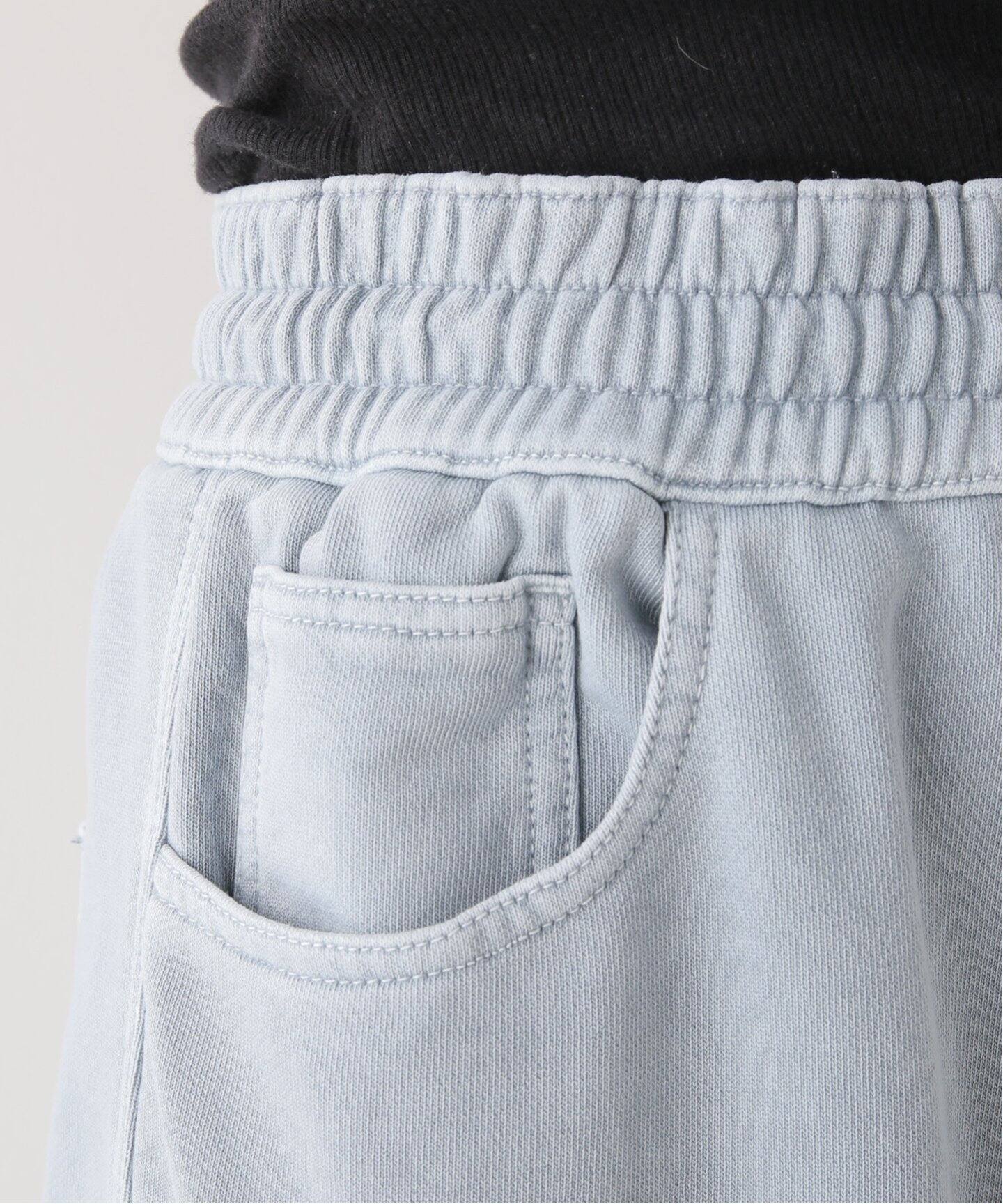 AMOMENTO / アモーメント】ドロストデニムスウェットパンツ  