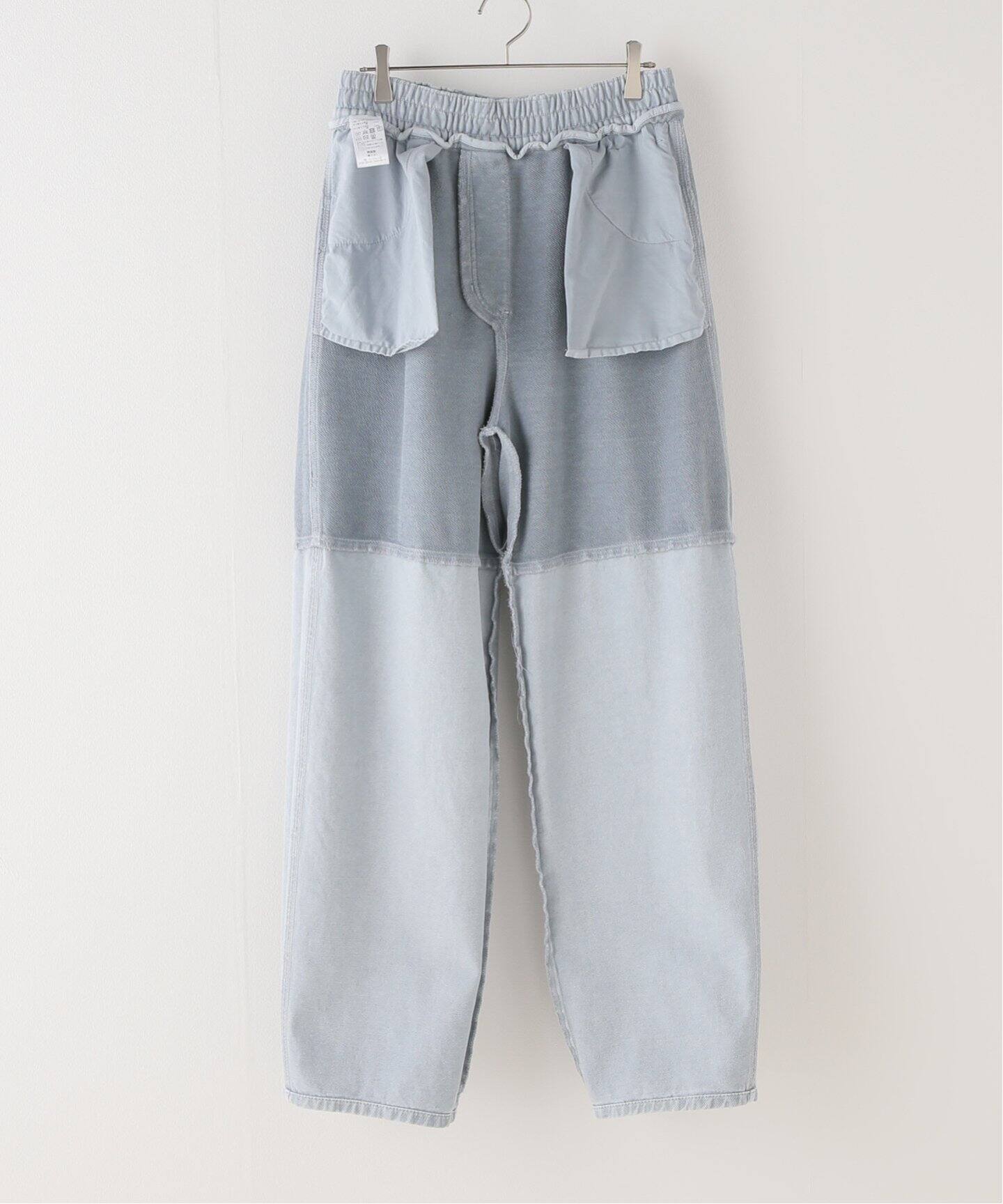 AMOMENTO / アモーメント】ドロストデニムスウェットパンツ  