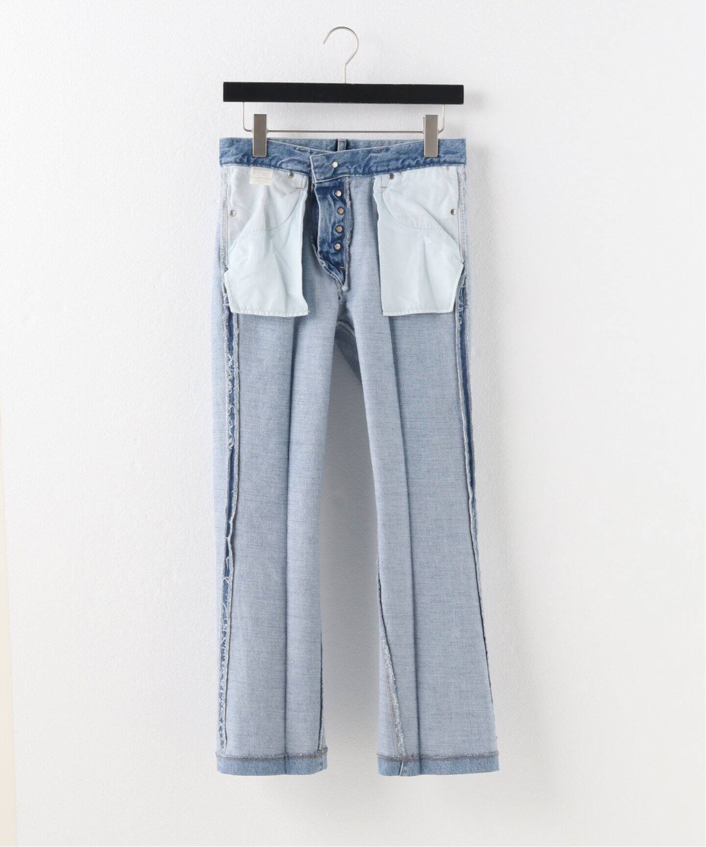 TANAKA/タナカ】THE BOOTS JEAN TROUSERS：デニムパンツ（デニムパンツ 