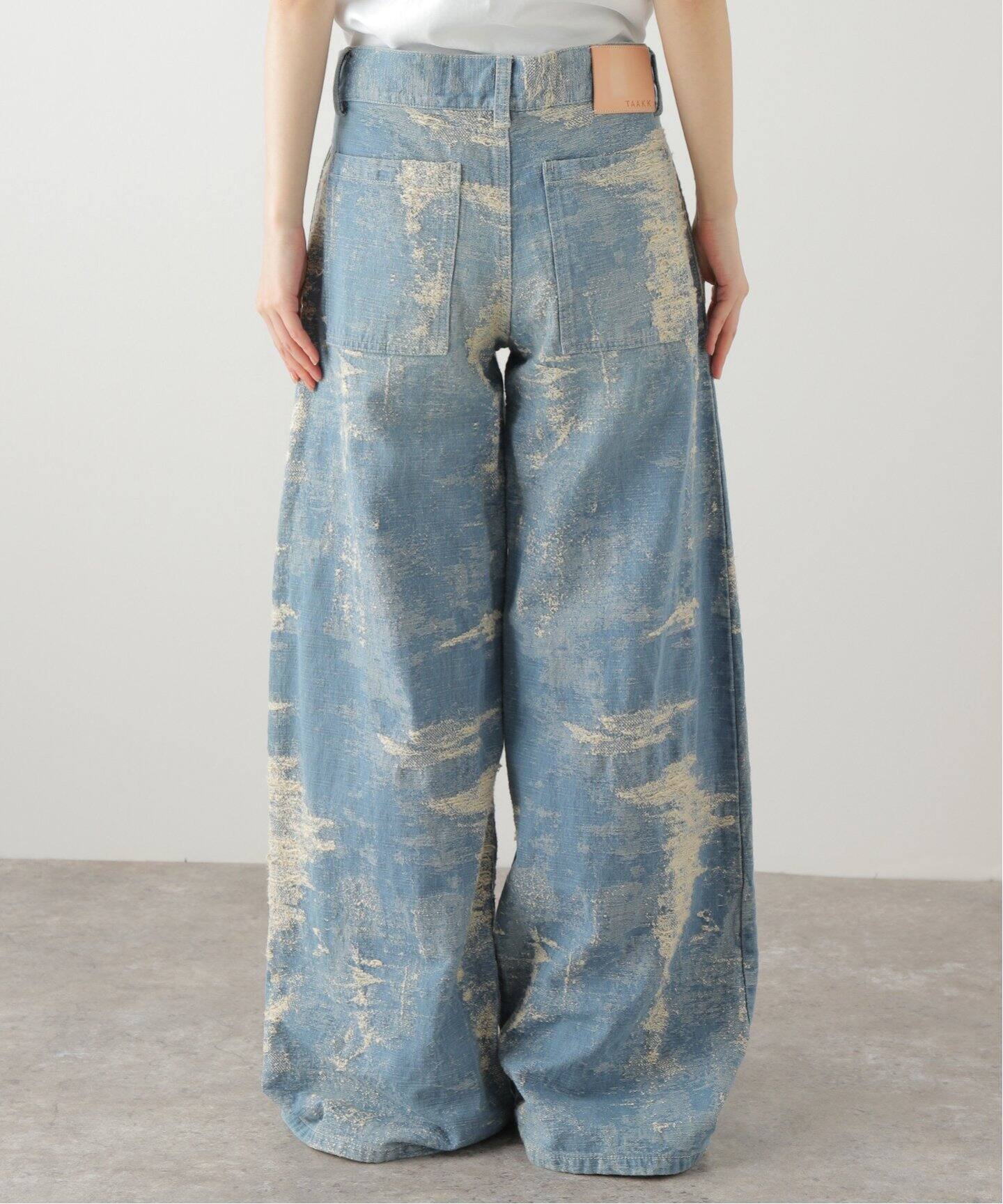 TAAKK/ターク】PAINTER PANTS：デニムパンツ（デニムパンツ・ジーンズ 