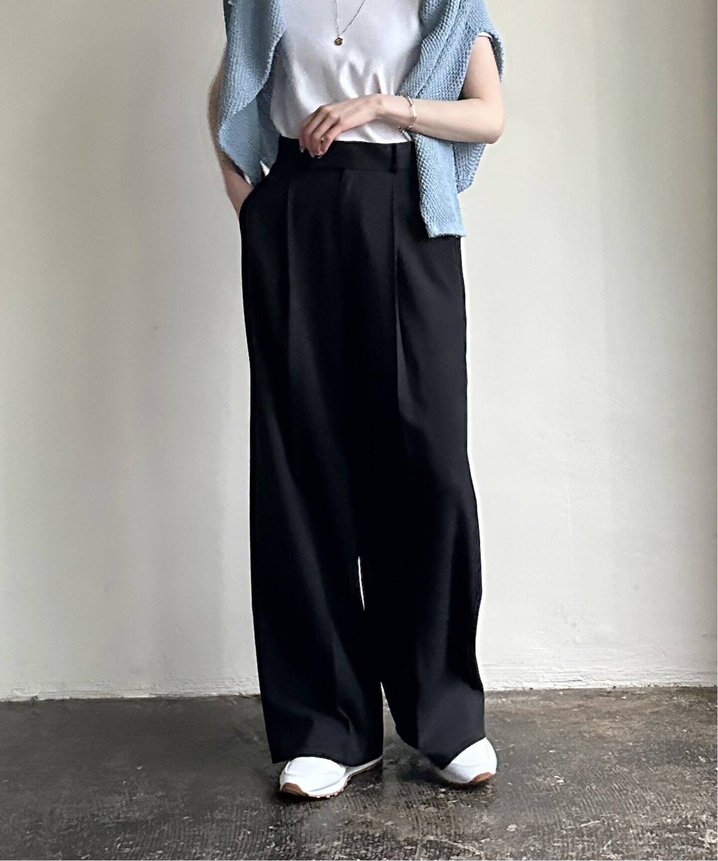 追加》TWツイルストレッチスラックスパンツ（スラックス）｜NOBLE  