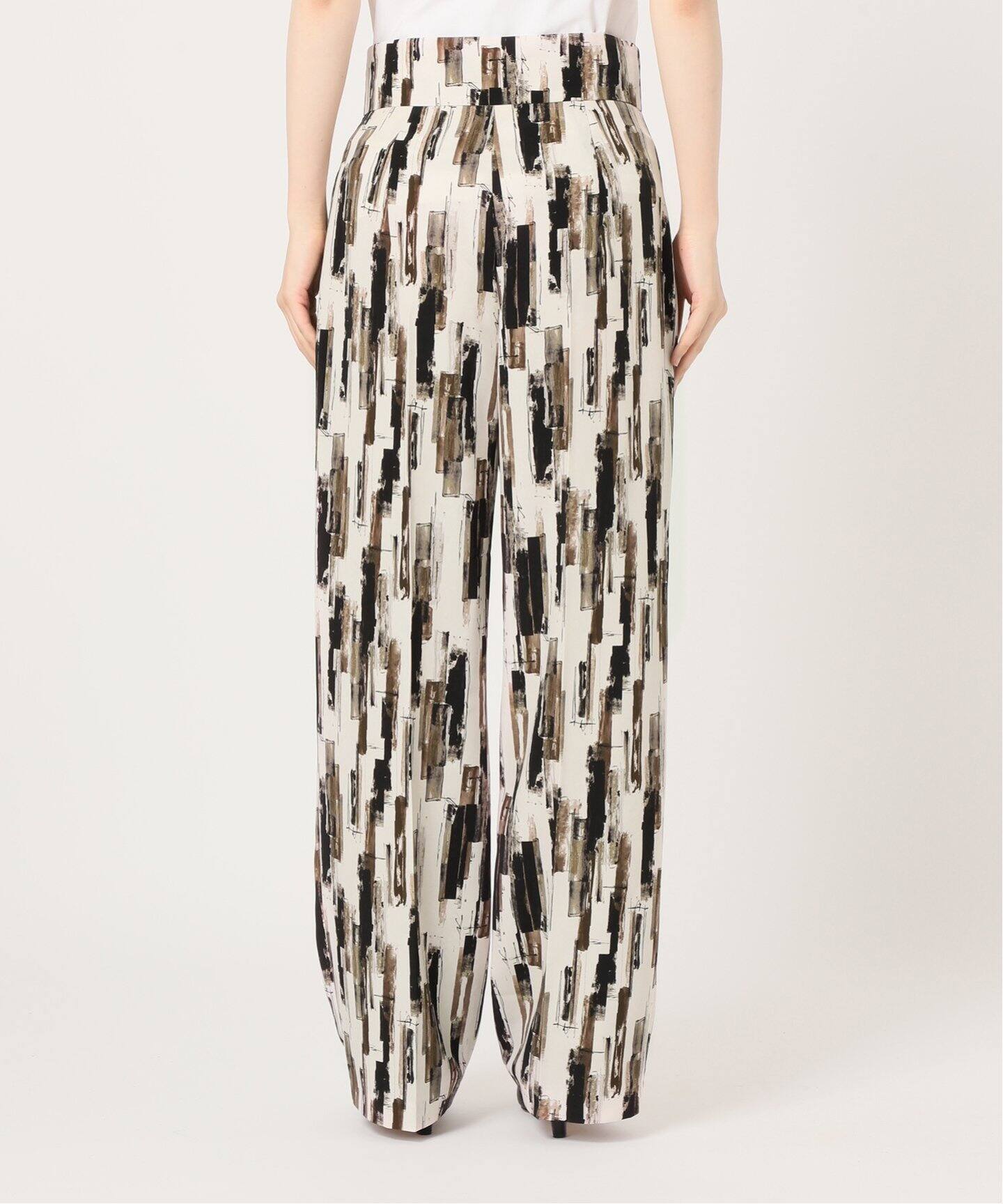 ペインティングプリントパンツ（スラックス）｜NOBLE（ノーブル  