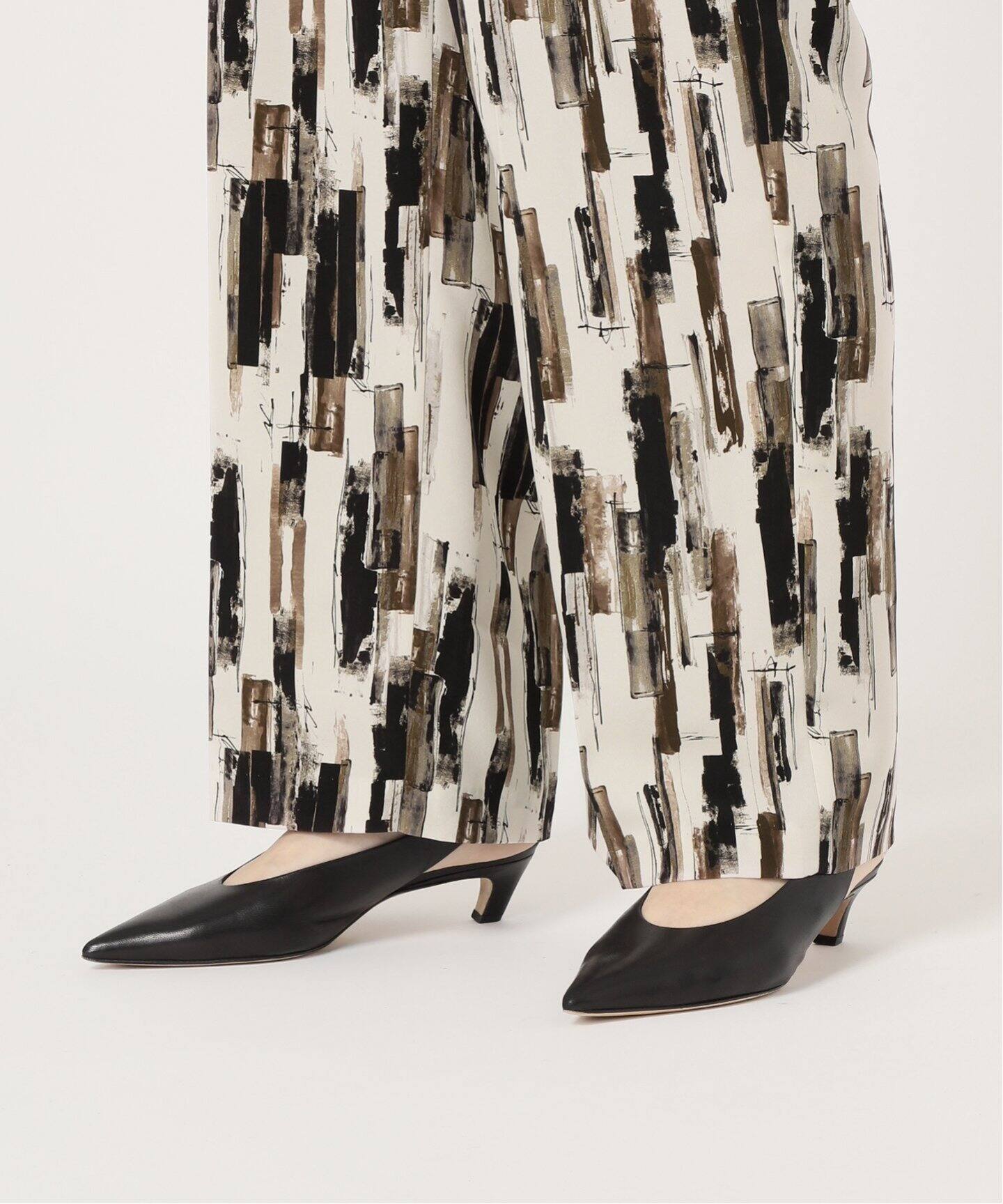 ペインティングプリントパンツ（スラックス）｜NOBLE（ノーブル  