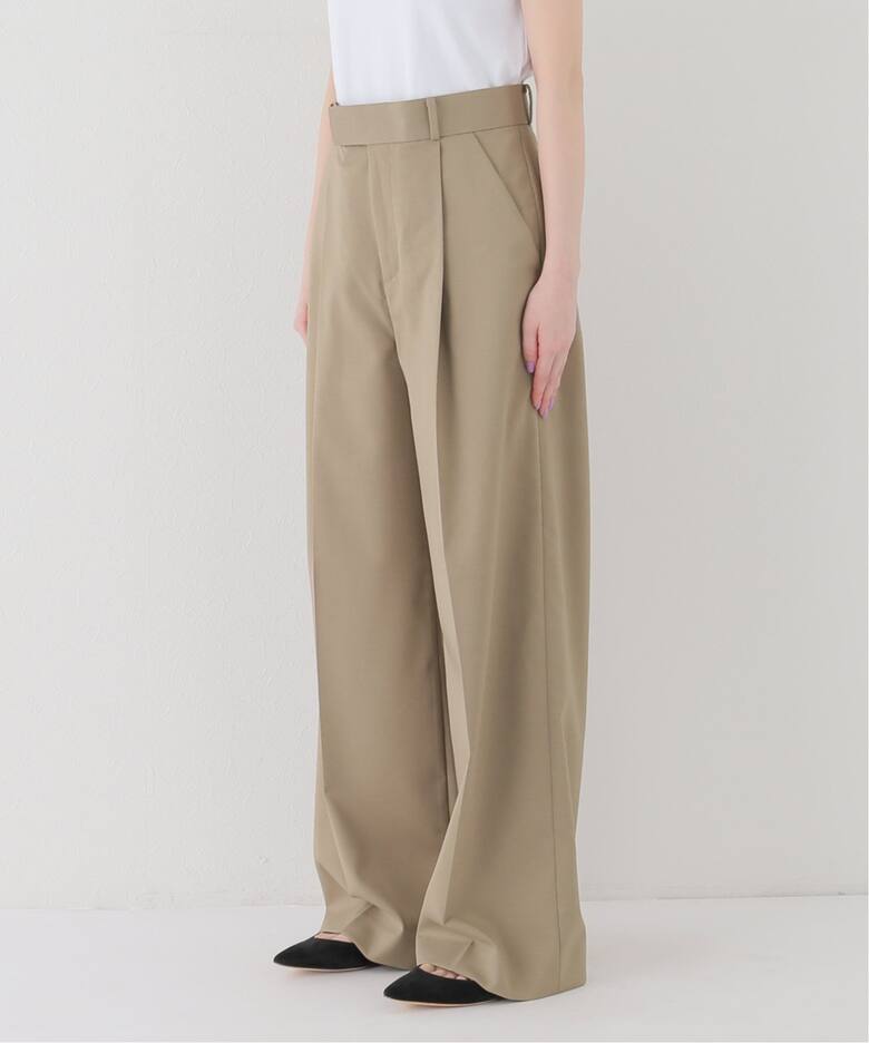 エステルツイルストレッチスラックスパンツ（スラックス）｜NOBLE  