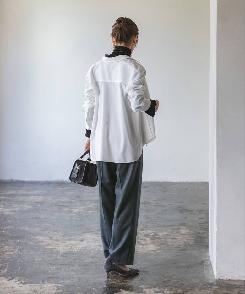 フラノアシメタックテーパードパンツ（スラックス）｜NOBLE（ノーブル  