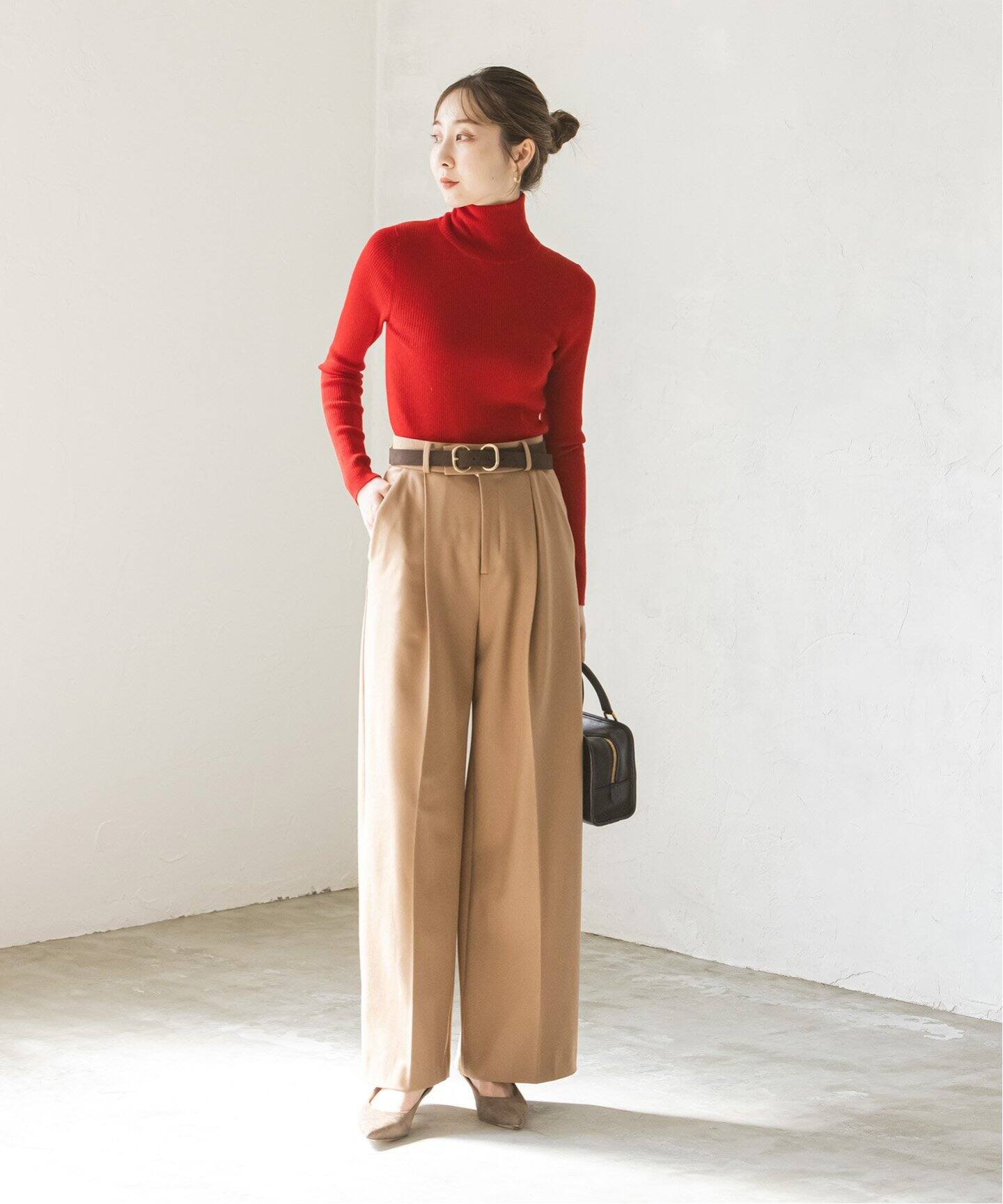 追加》TRツイル裏起毛スラックスパンツ（スラックス）｜NOBLE