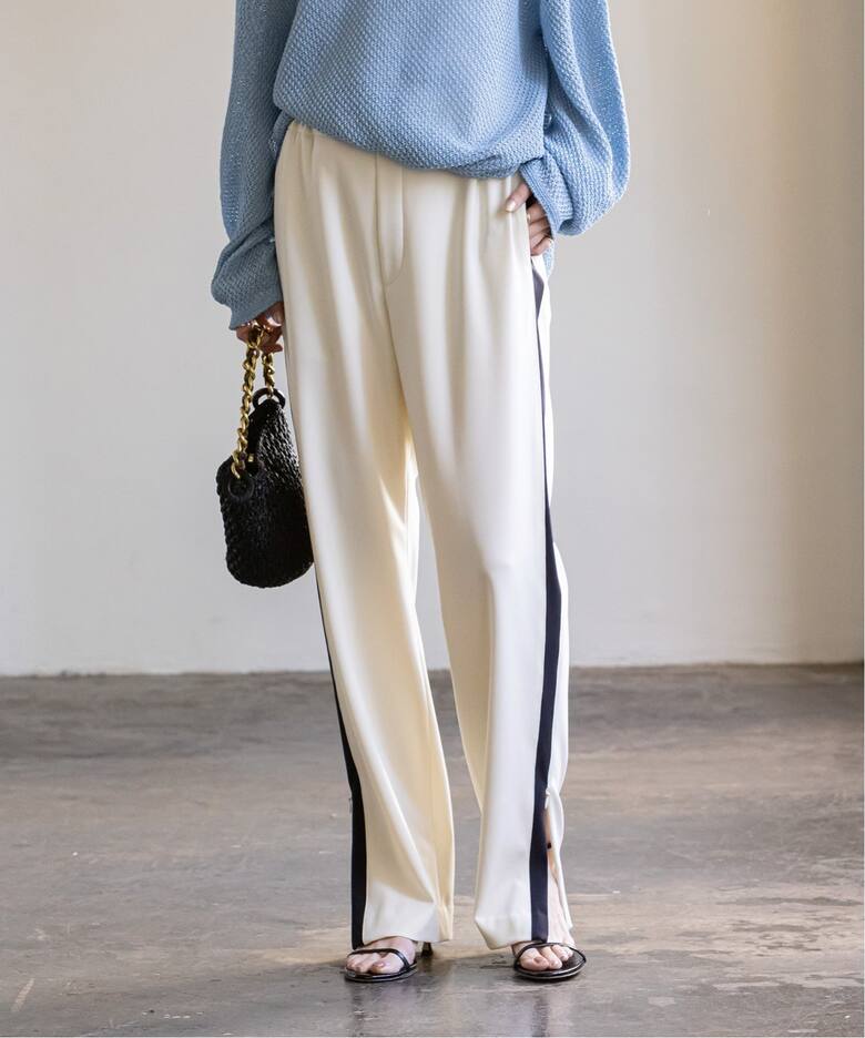 ラインテーパードパンツ（スラックス）｜NOBLE（ノーブル）の通販  