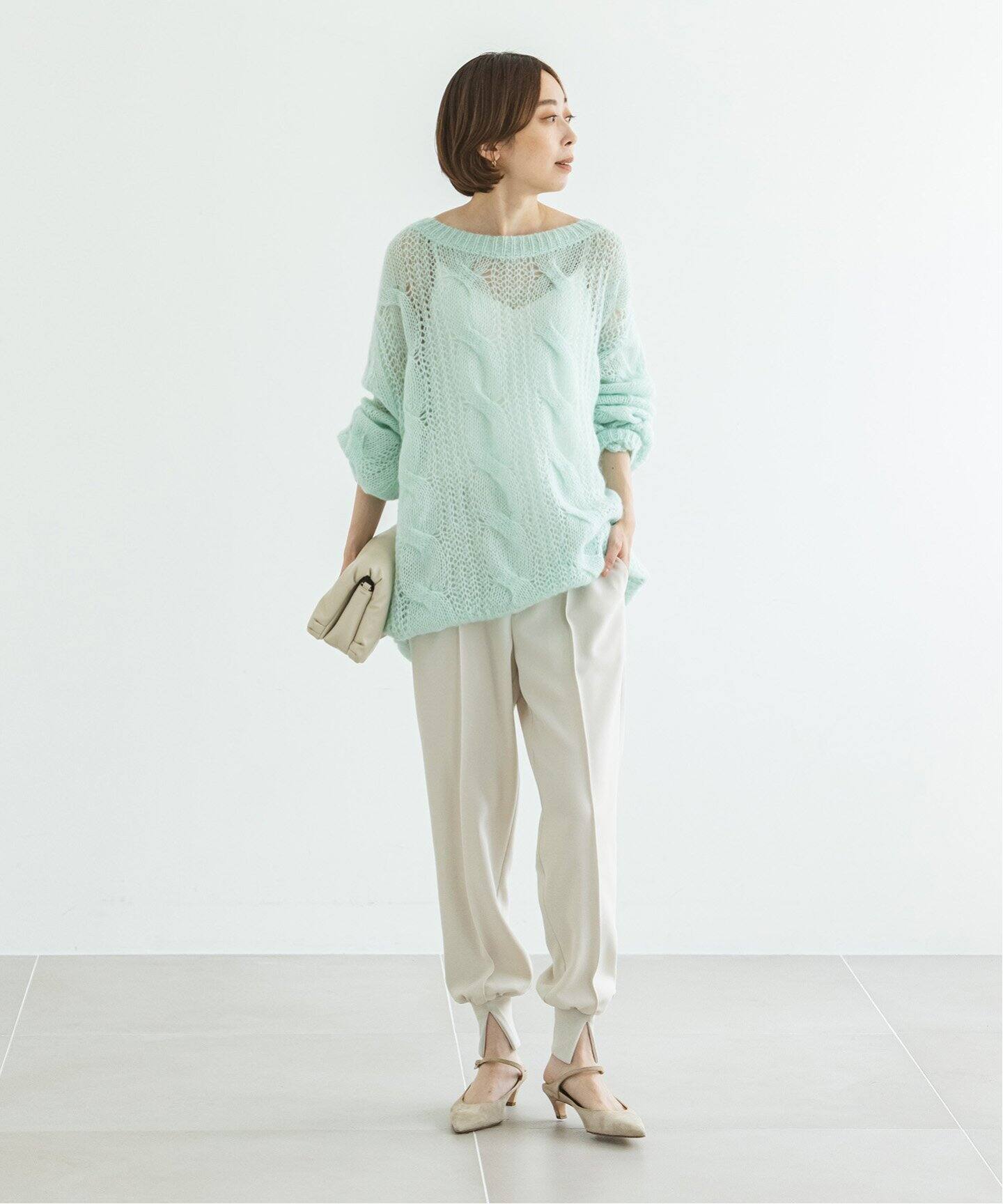 ストレッチジョガーパンツ（スラックス）｜NOBLE（ノーブル）の通販  