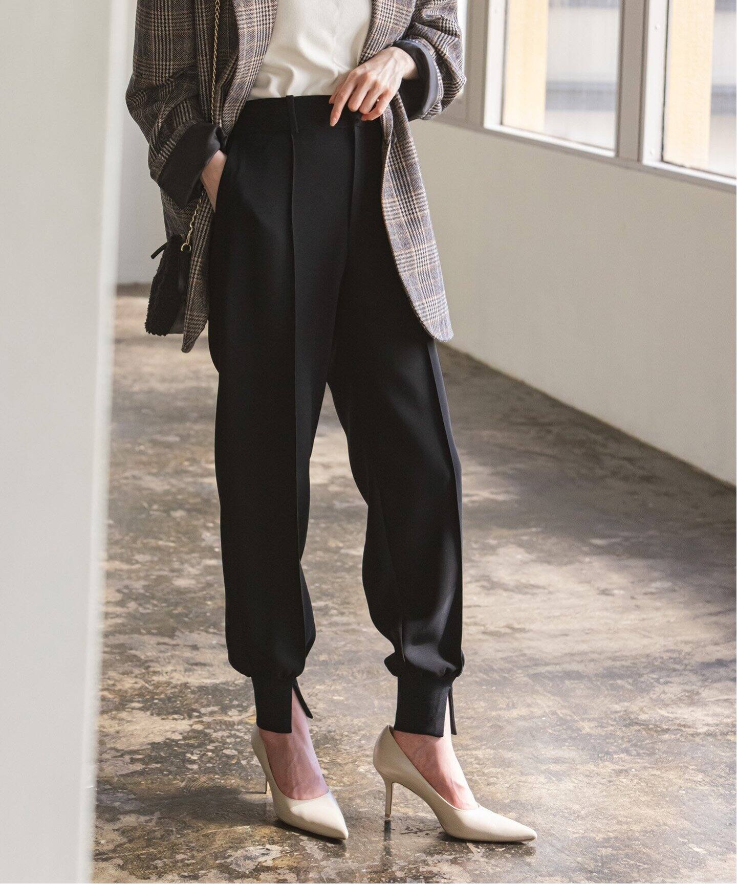 ストレッチジョガーパンツ（スラックス）｜NOBLE（ノーブル）の通販  