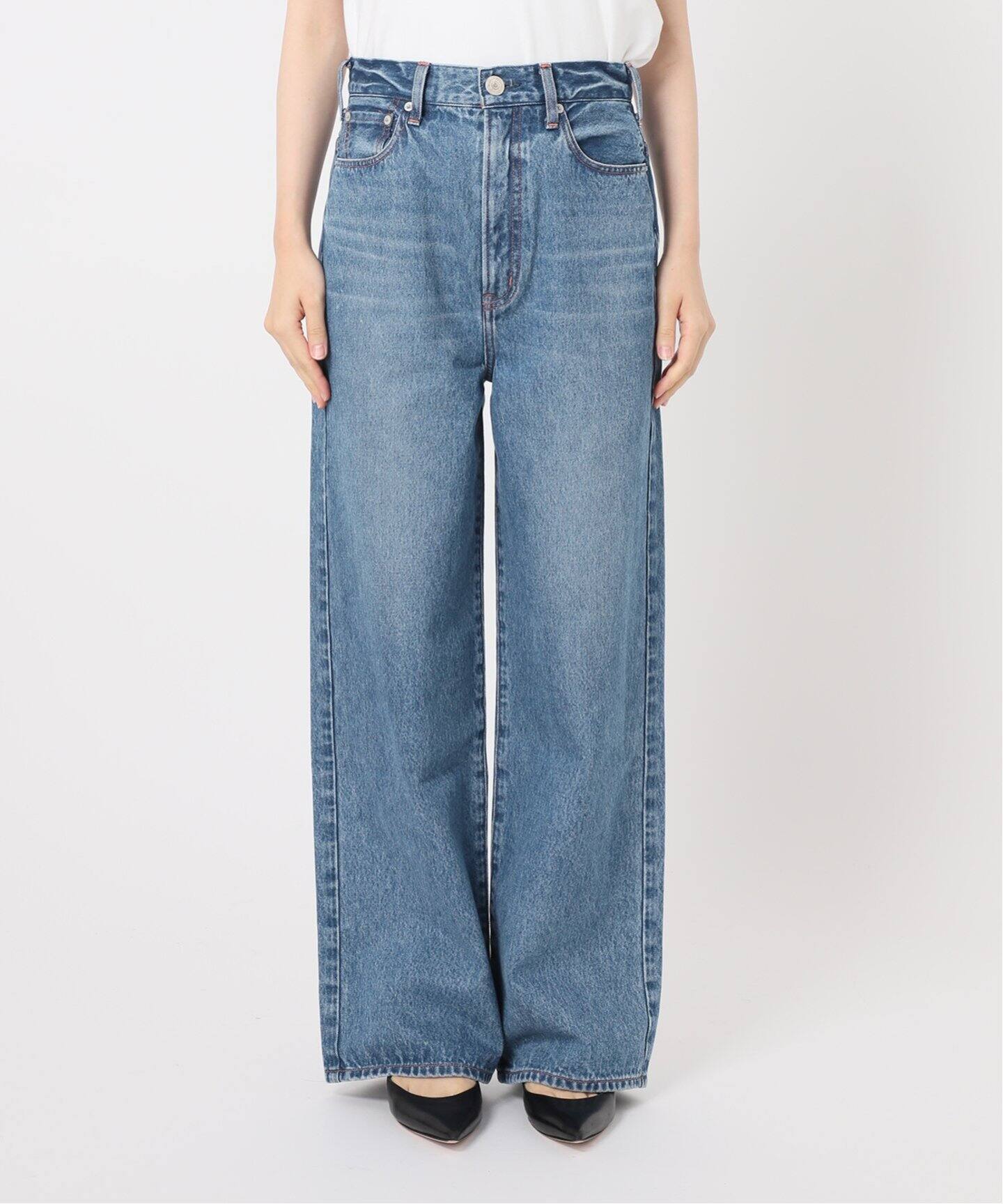 NEEDBY heritage】LUNA(ブルー)（デニムパンツ・ジーンズ）｜NOBLE 