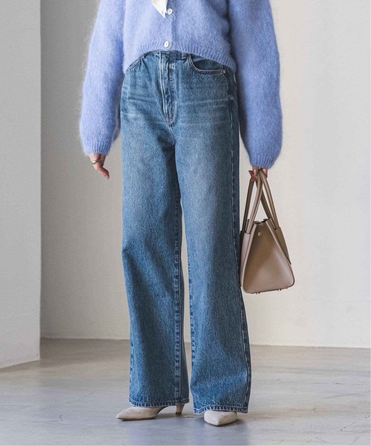 NEEDBY heritage】LUNA(ブルー)（デニムパンツ・ジーンズ）｜NOBLE 