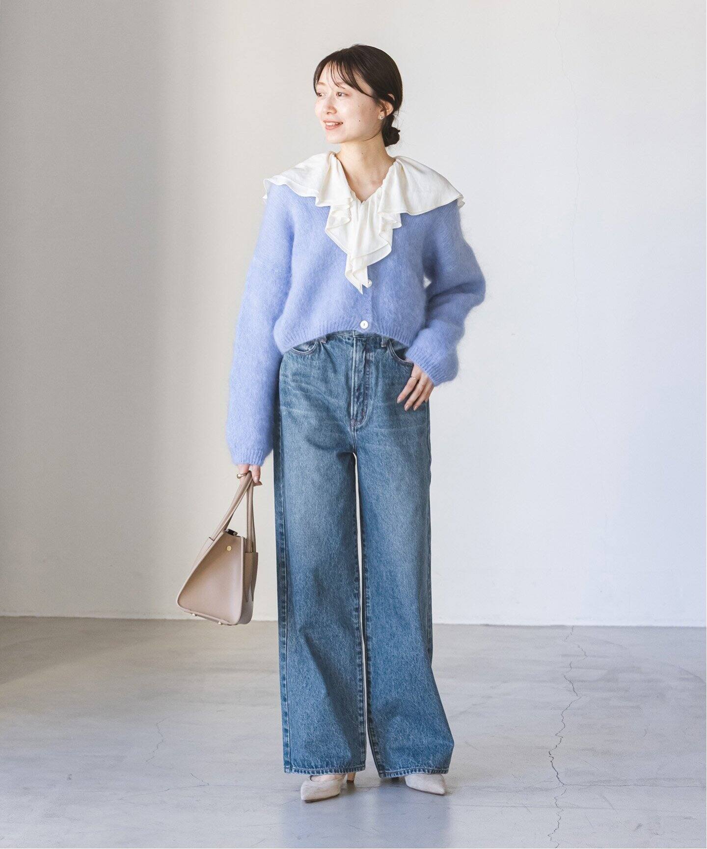 NEEDBY heritage】LUNA(ブルー)（デニムパンツ・ジーンズ）｜NOBLE 
