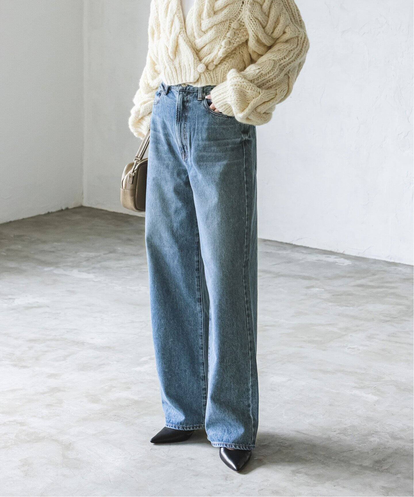 NEEDBY heritage】LUNA(ブルー)（デニムパンツ・ジーンズ）｜NOBLE 