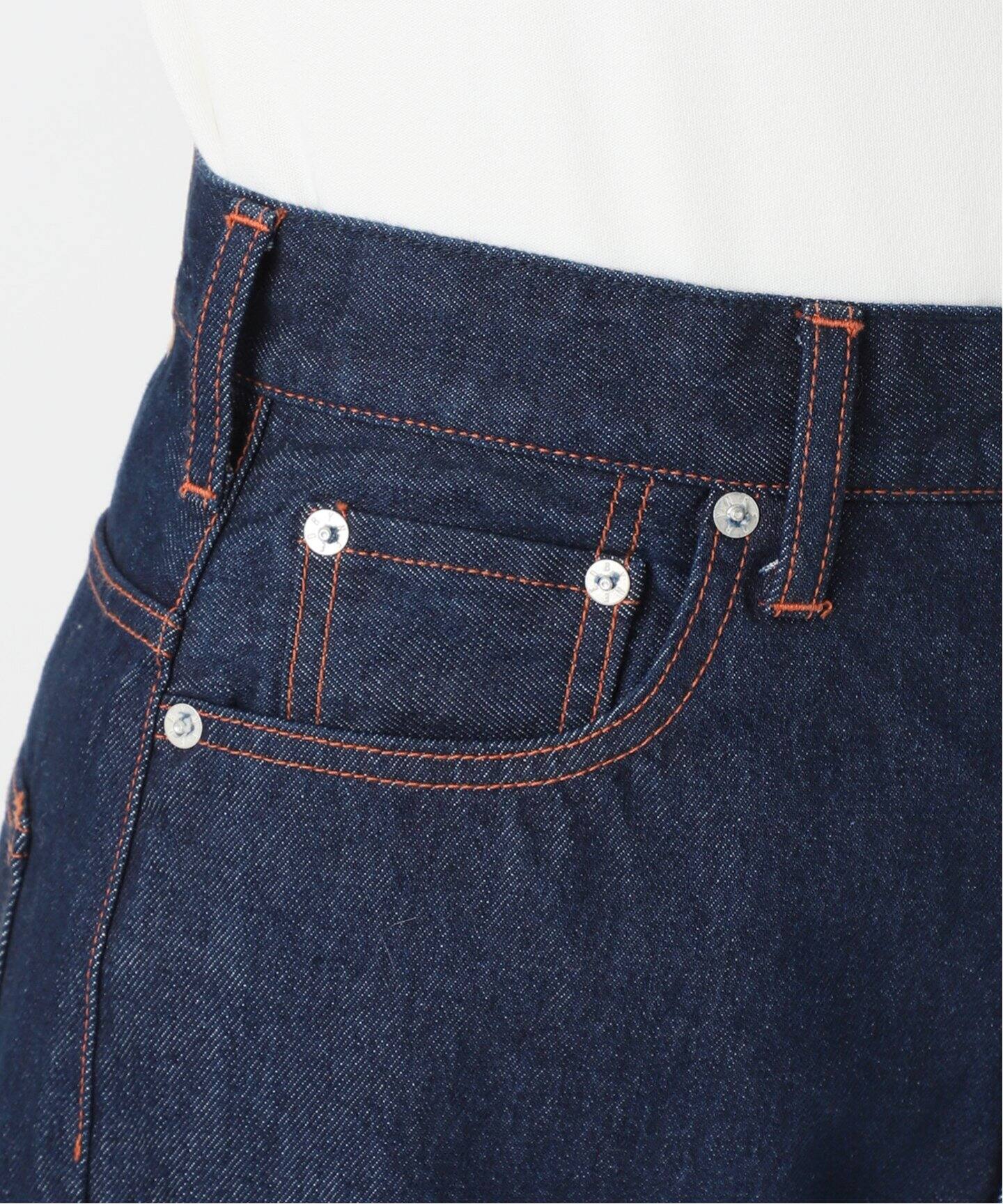 パンツ NEEDBY heritage Luna navy 追加》【NEED BY heritage】 LUNA(ネイビー)（デニムパンツ