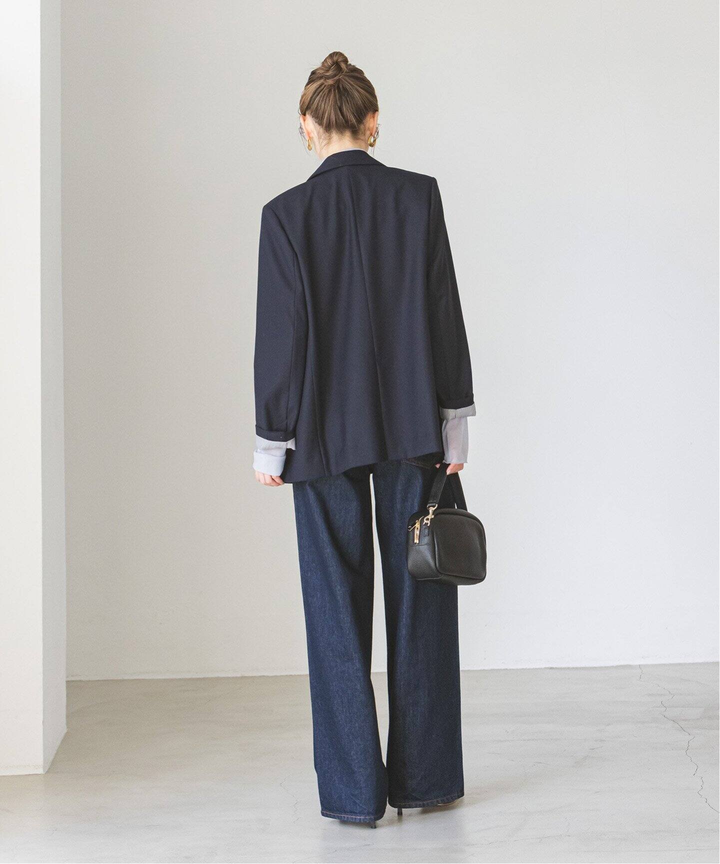 追加》【NEED BY heritage】 LUNA(ネイビー)（デニムパンツ・ジーンズ  