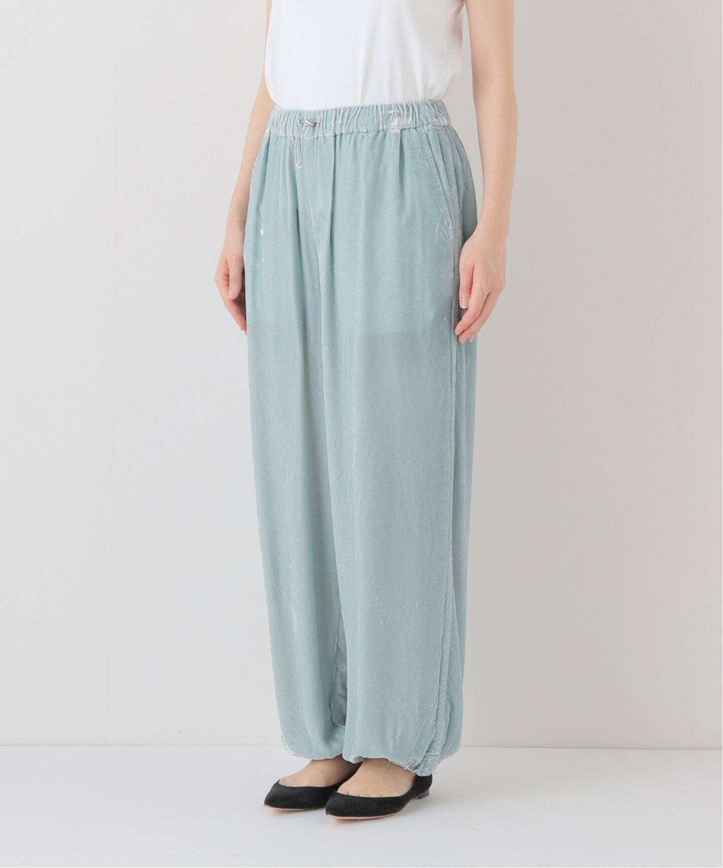 ナチュラルダイVELVETパンツ（その他パンツ）｜CALMER（カルメール）の 
