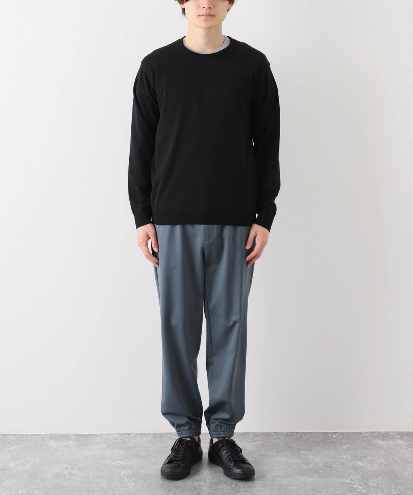 シルキー ダブルフェイス イージーパンツ（ジャージ／トラックパンツ