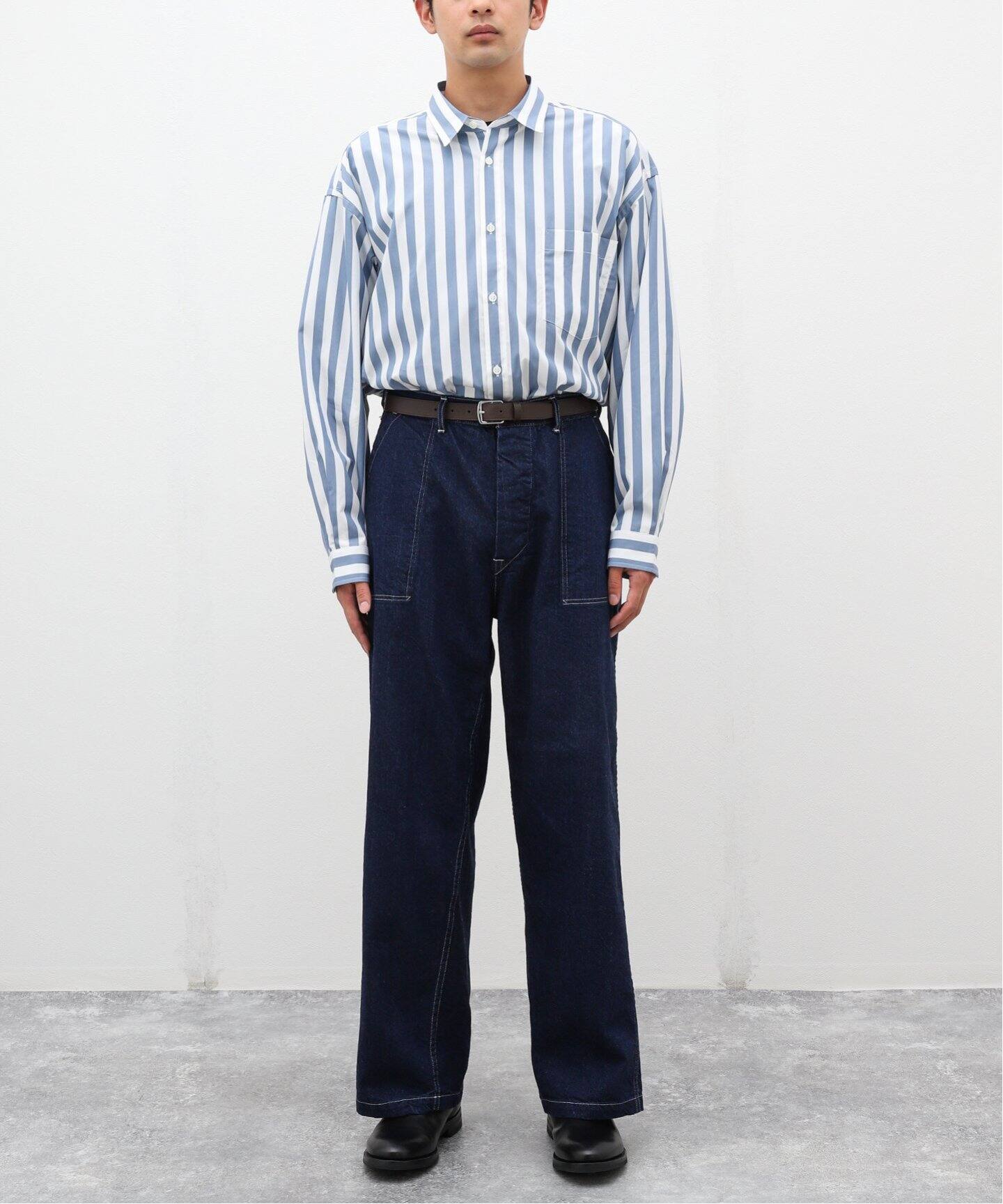 CIOTA / シオタ】インデイゴスビンコットン 11.5oz デニムベイカー 