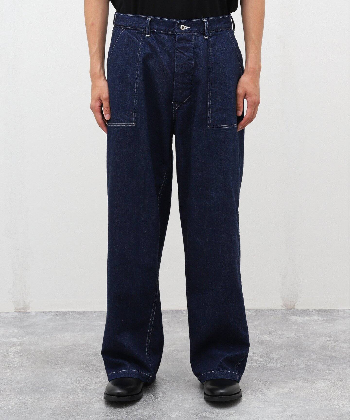 CIOTA / シオタ】インデイゴスビンコットン 11.5oz デニムベイカー 