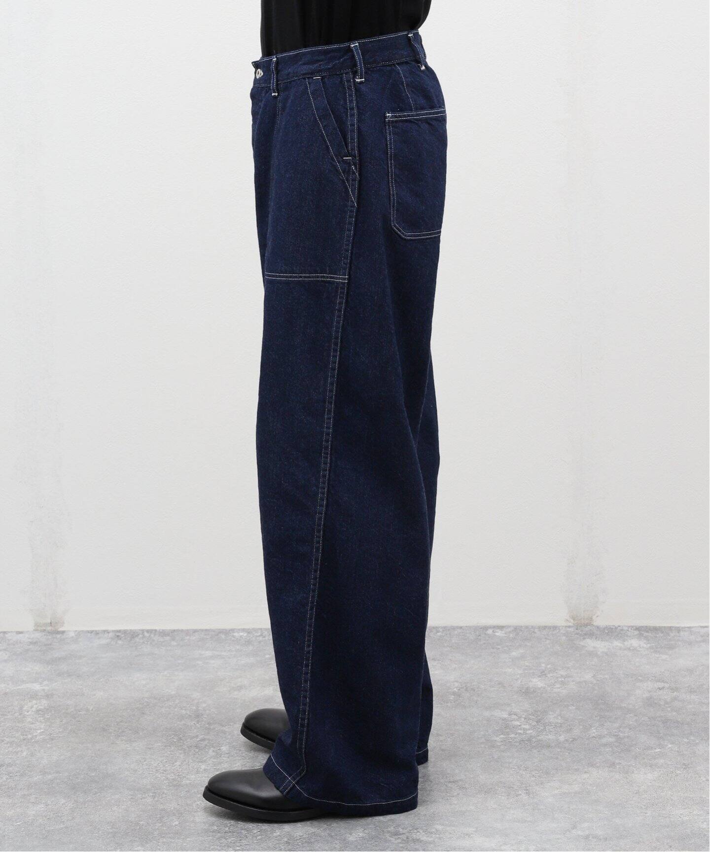 CIOTA / シオタ】インデイゴスビンコットン 11.5oz デニムベイカー 