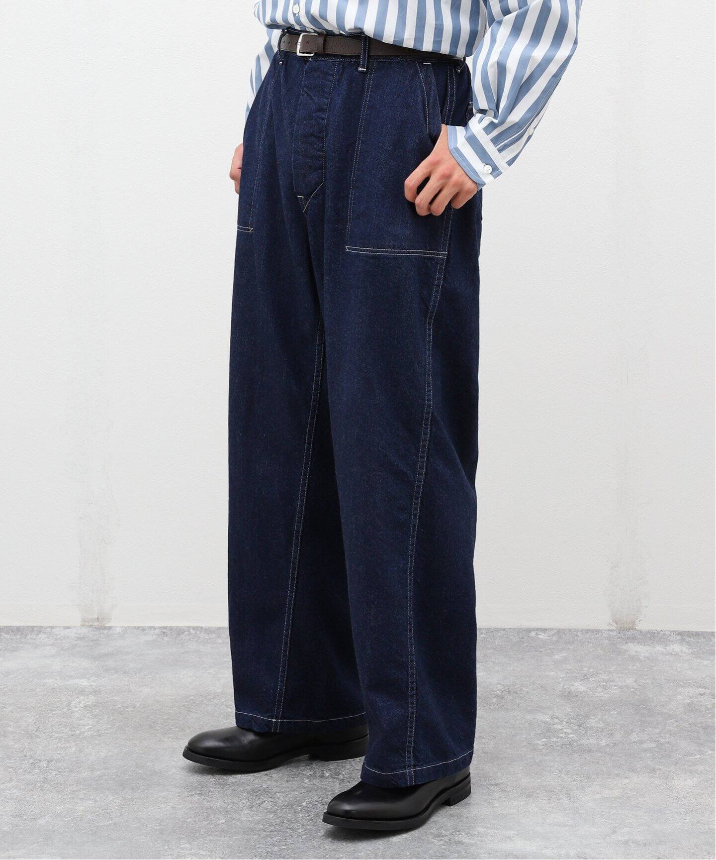 CIOTA / シオタ】インデイゴスビンコットン 11.5oz デニムベイカー 