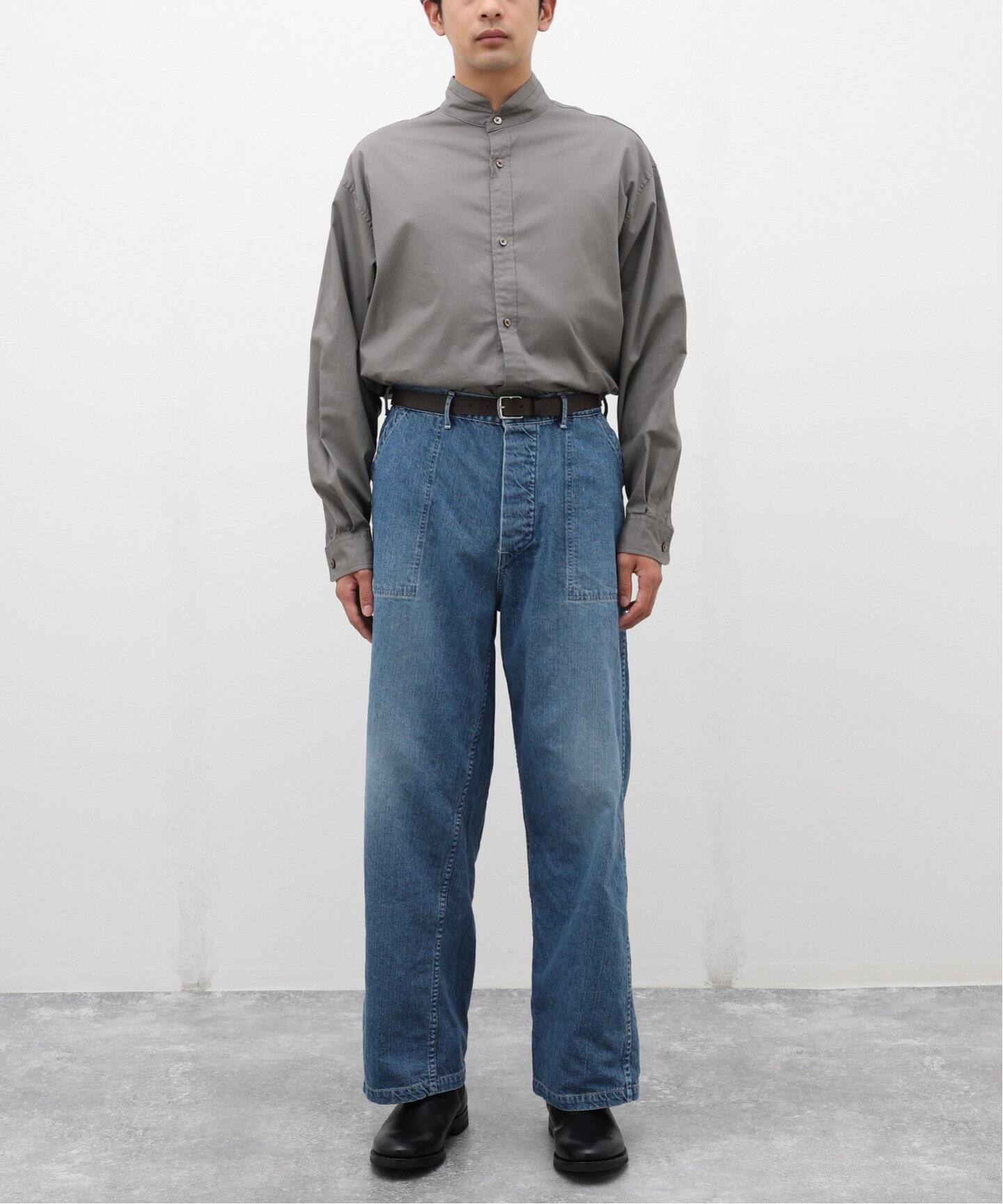CIOTA / シオタ】インデイゴスビンコットン 11.5oz デニムベイカー 