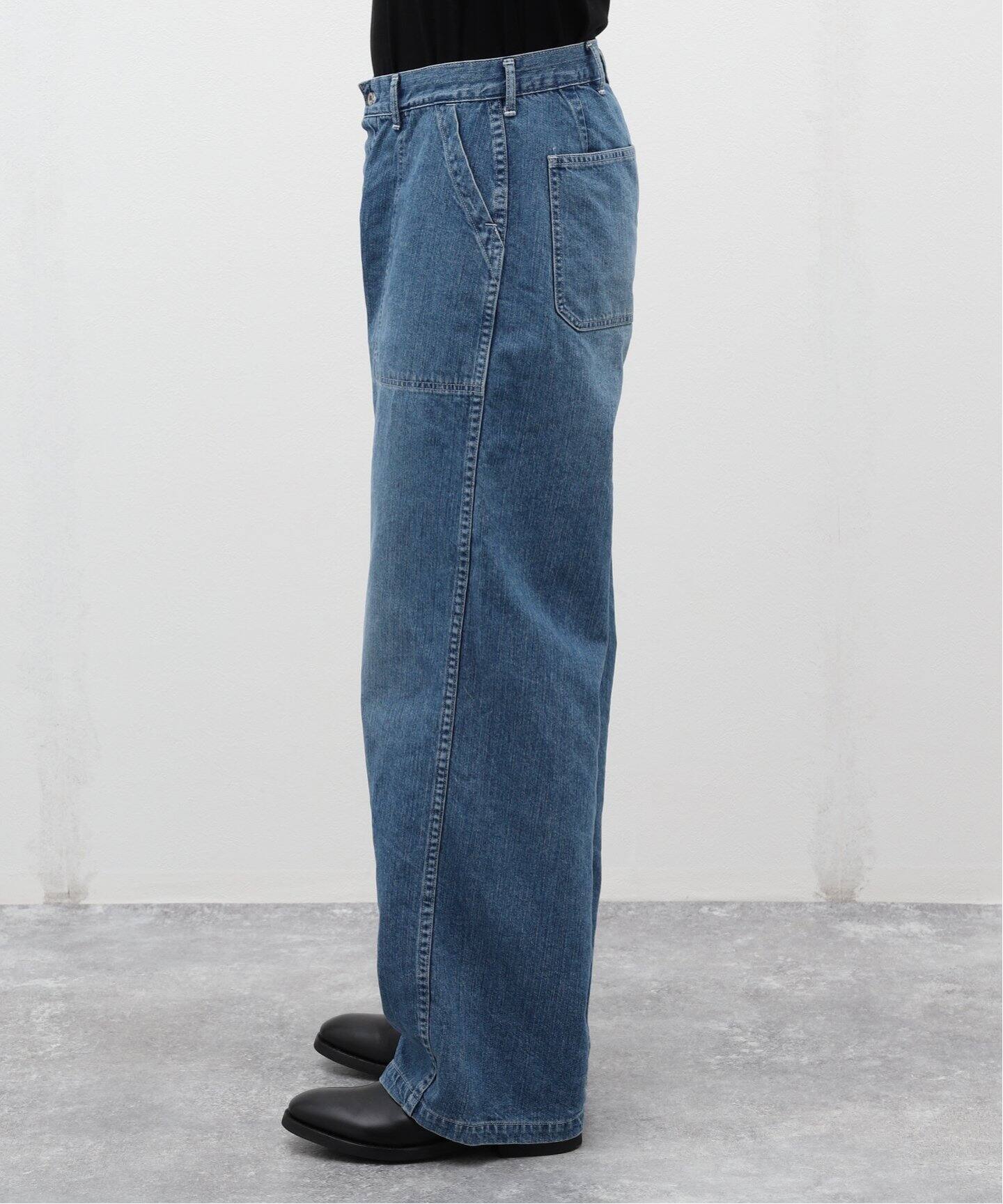 CIOTA / シオタ】インデイゴスビンコットン 11.5oz デニムベイカー 