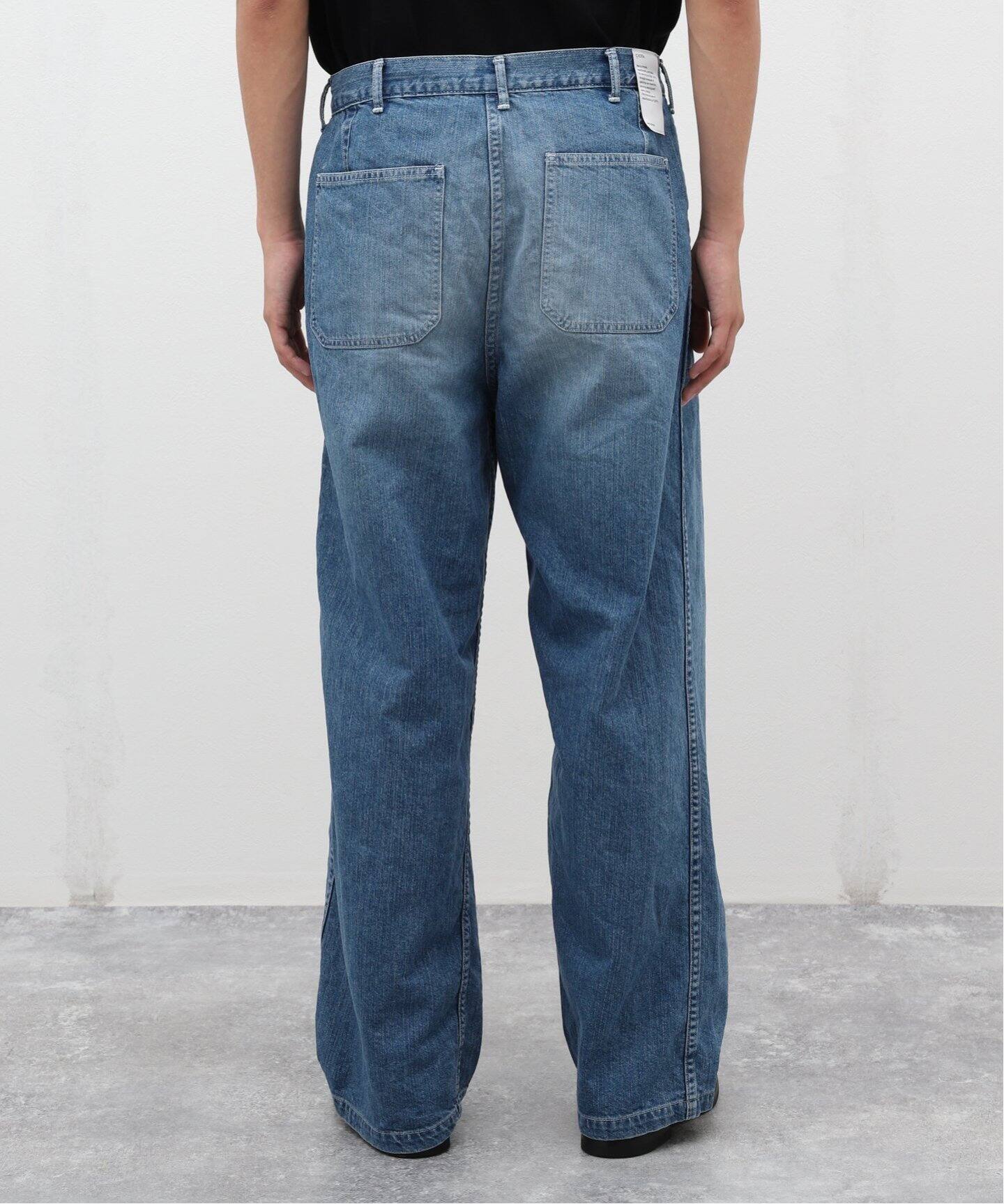 CIOTA / シオタ】インデイゴスビンコットン 11.5oz デニムベイカー 