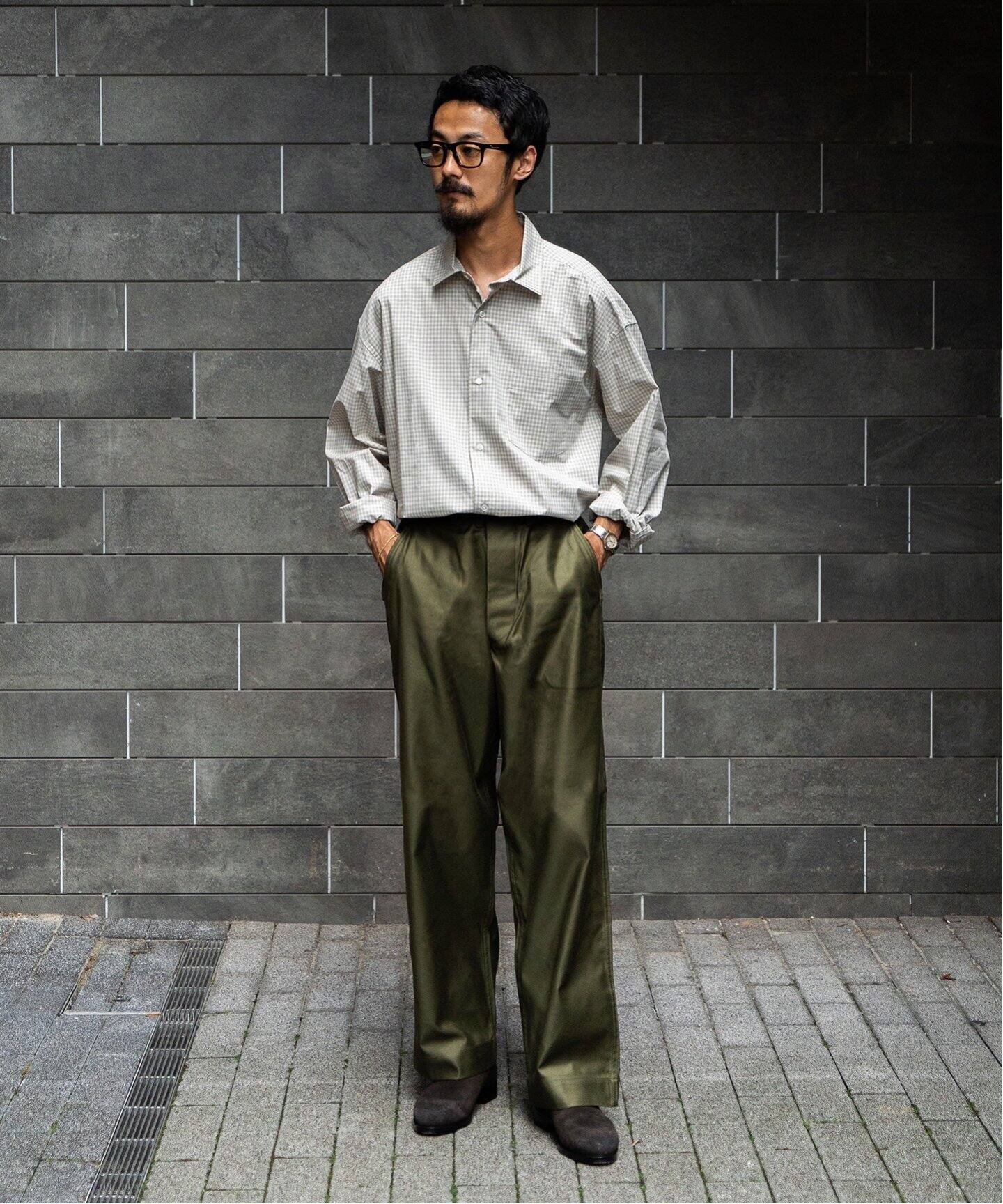 CIOTA / シオタ】別注 スビンコットン モールスキン チノパン  