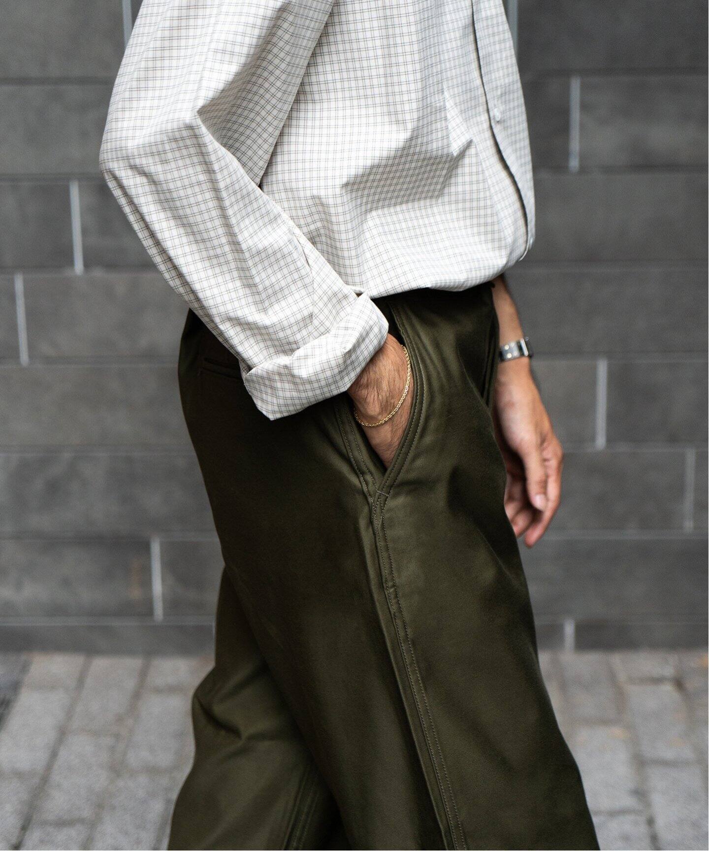 CIOTA / シオタ】別注 スビンコットン モールスキン チノパン  