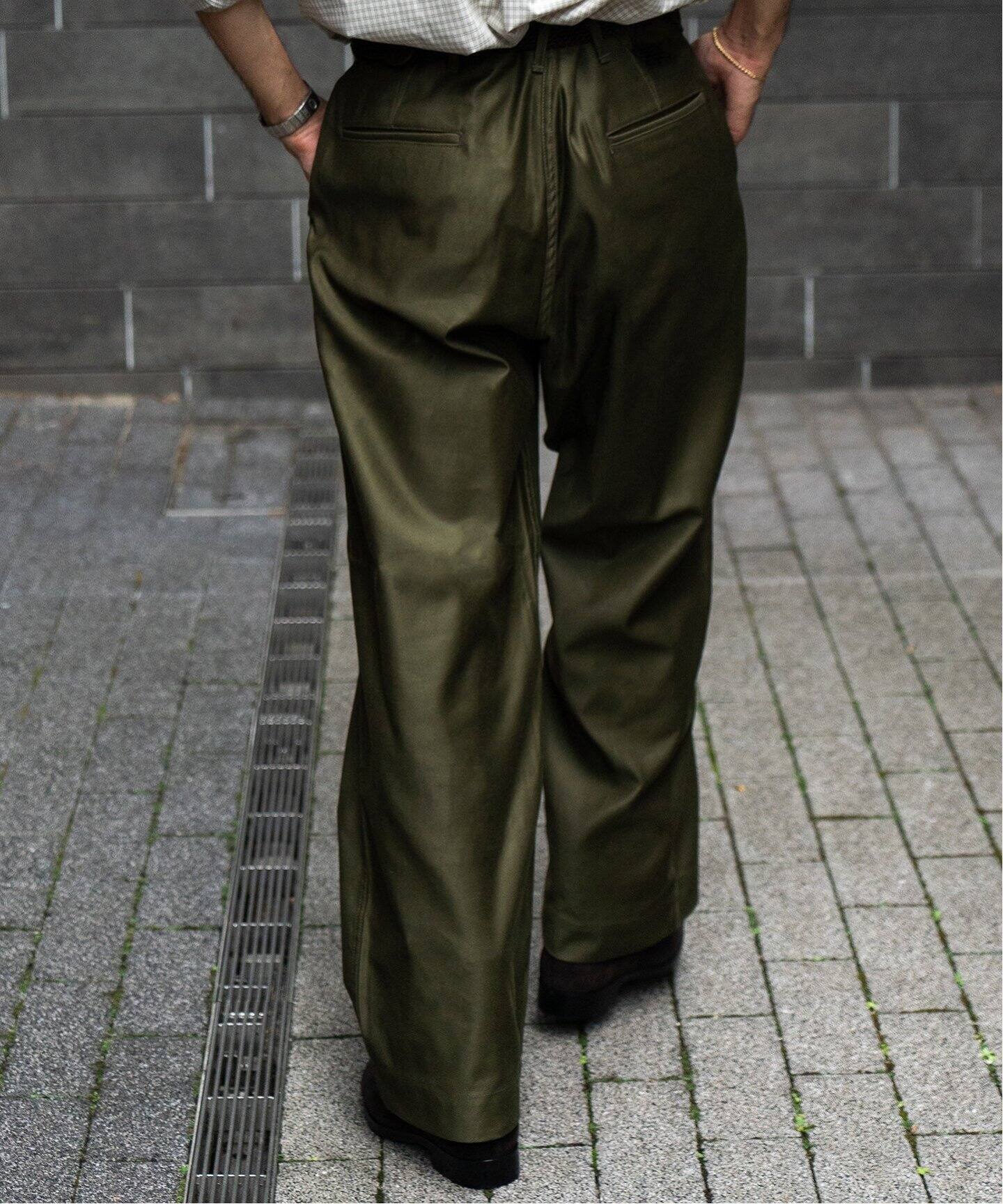 CIOTA / シオタ】別注 スビンコットン モールスキン チノパン  