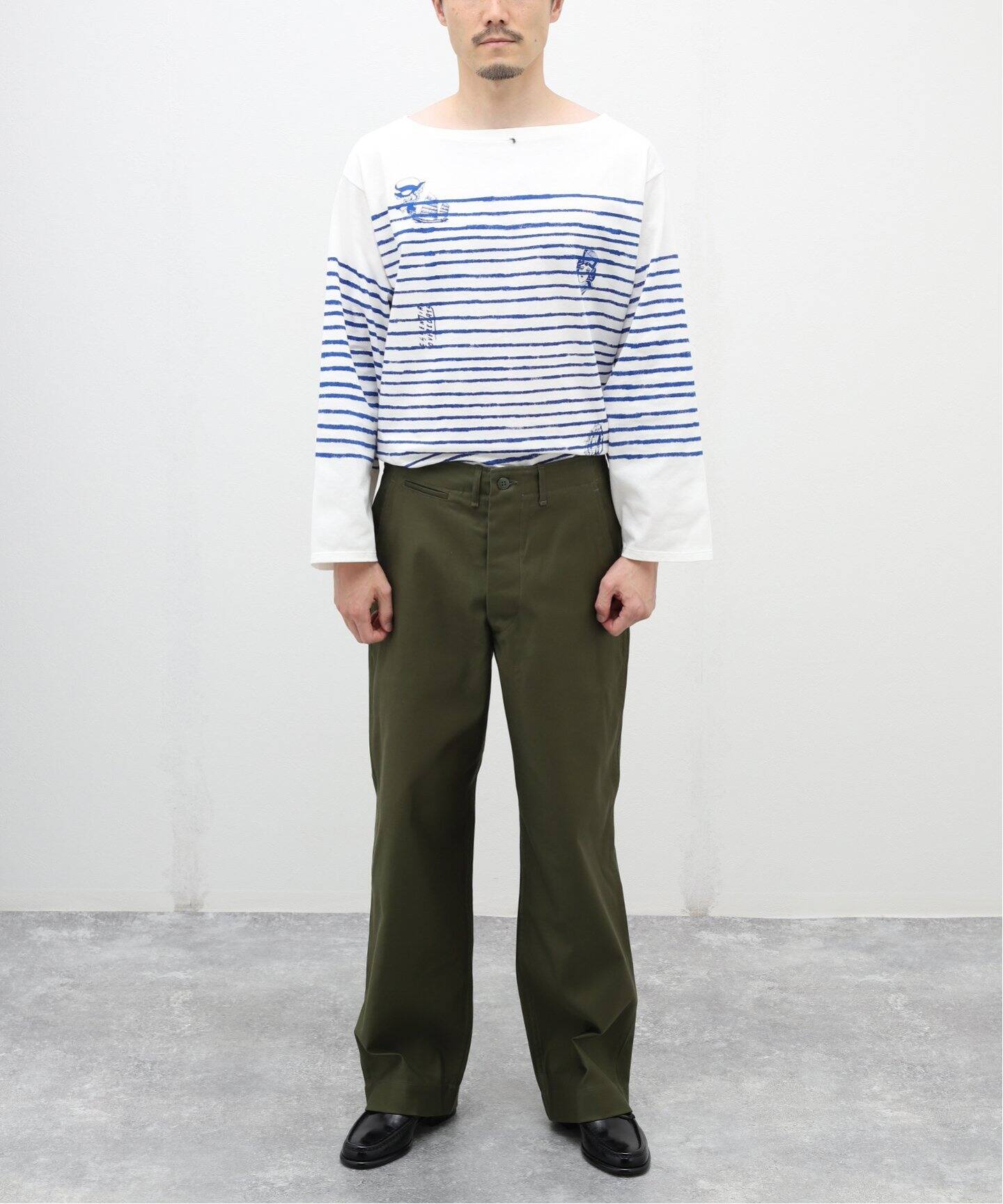 CIOTA / シオタ】別注 スビンコットン モールスキン チノパン  