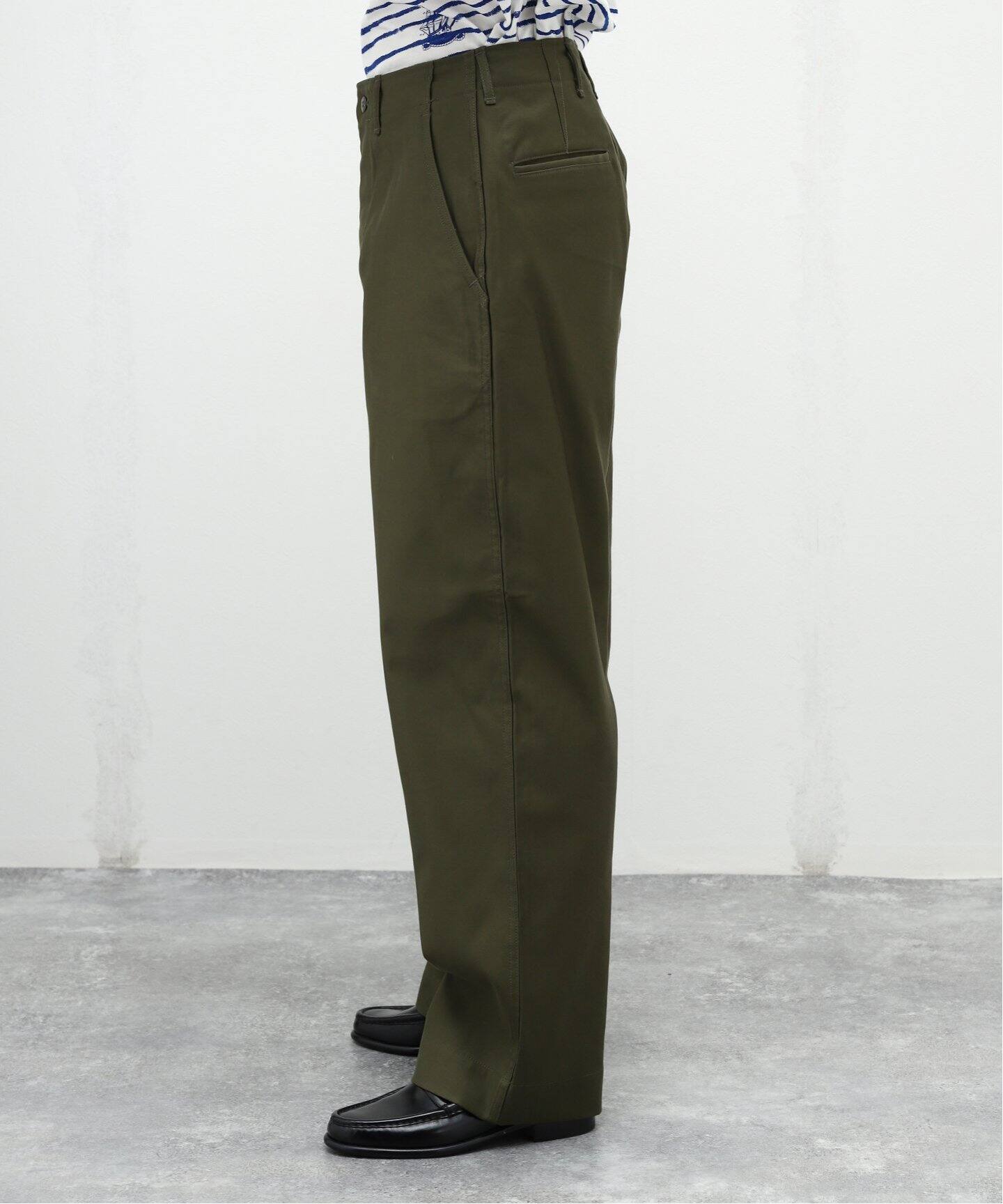 CIOTA / シオタ】別注 スビンコットン モールスキン チノパン  